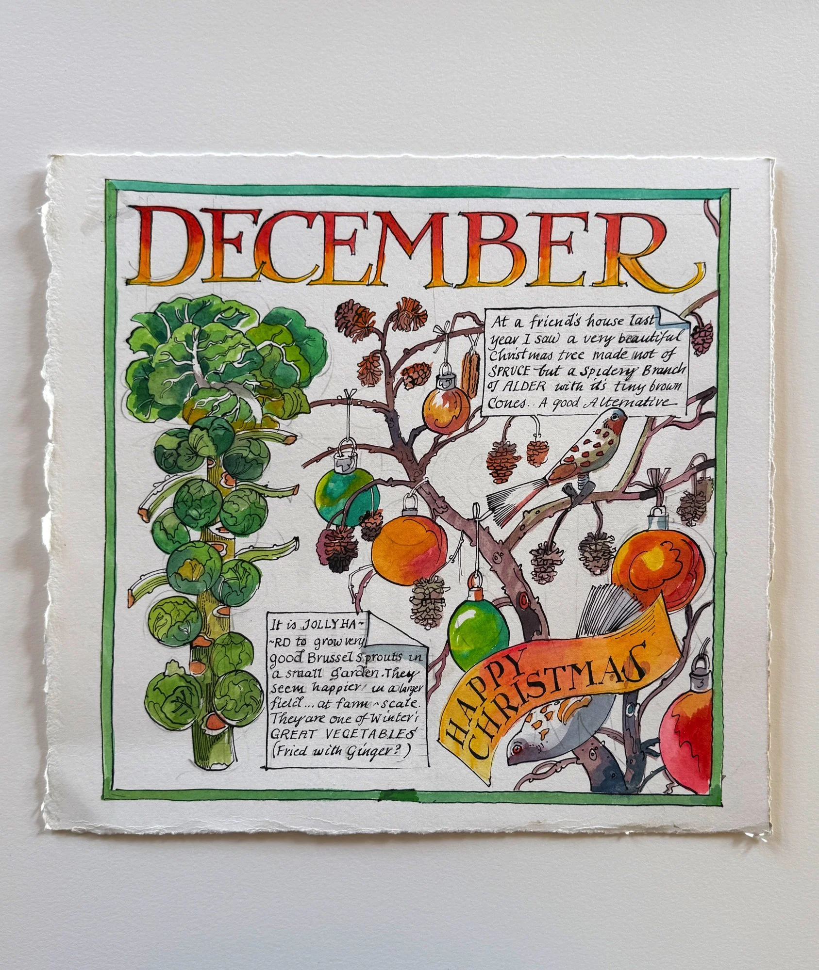 December - Calendar Artwork