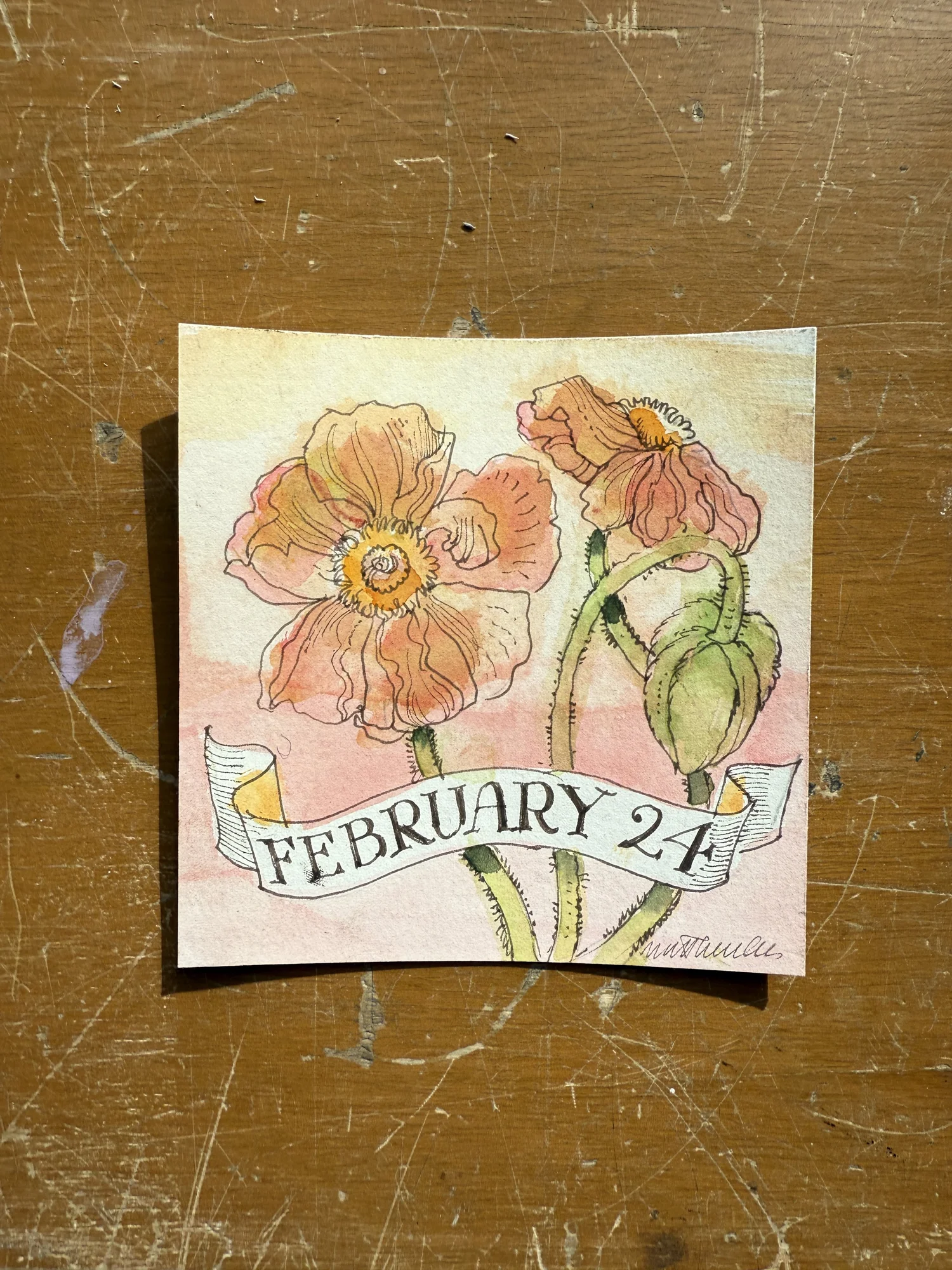 Daily Cards 2024 — Matthew Rice