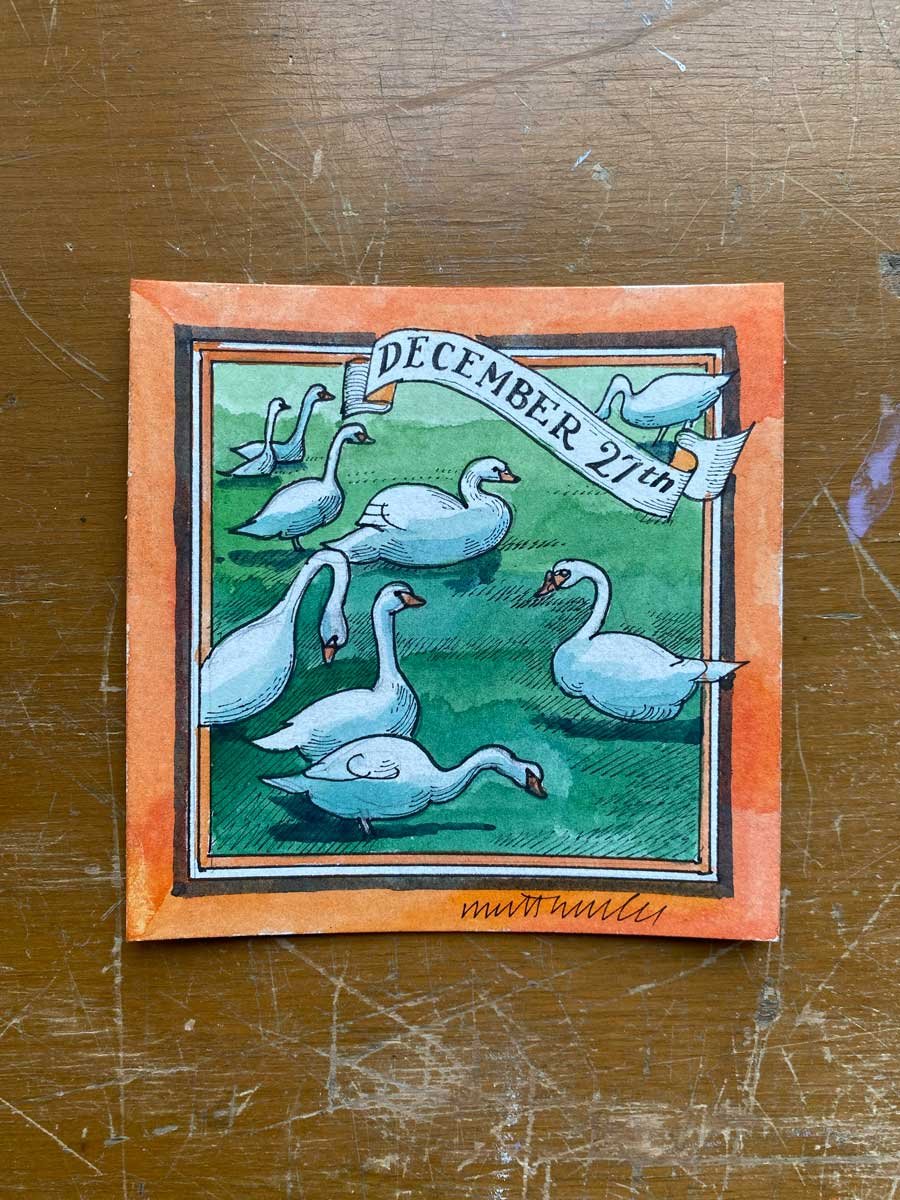 Daily Cards 2024 — Matthew Rice