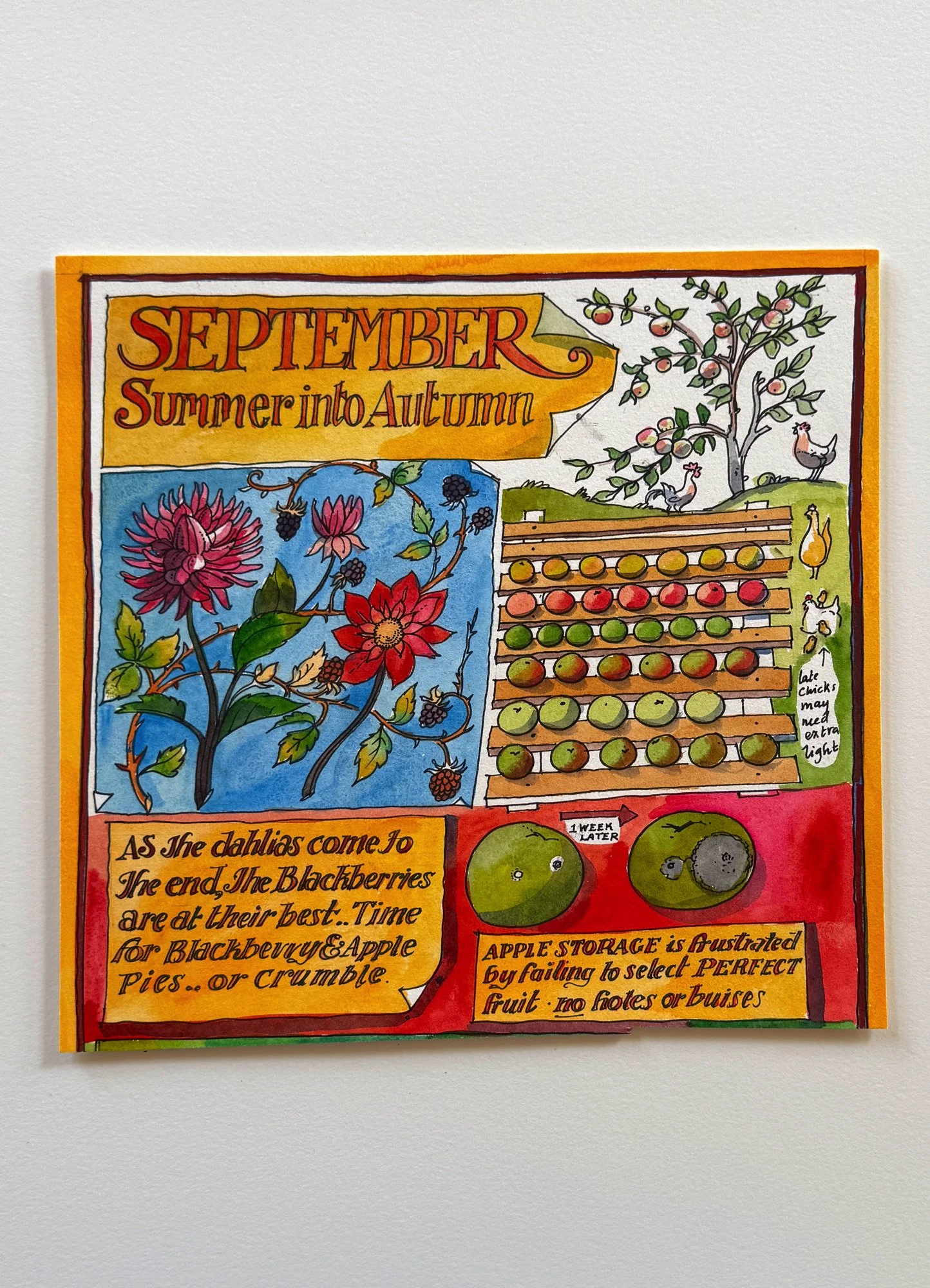 September - Calendar Artwork