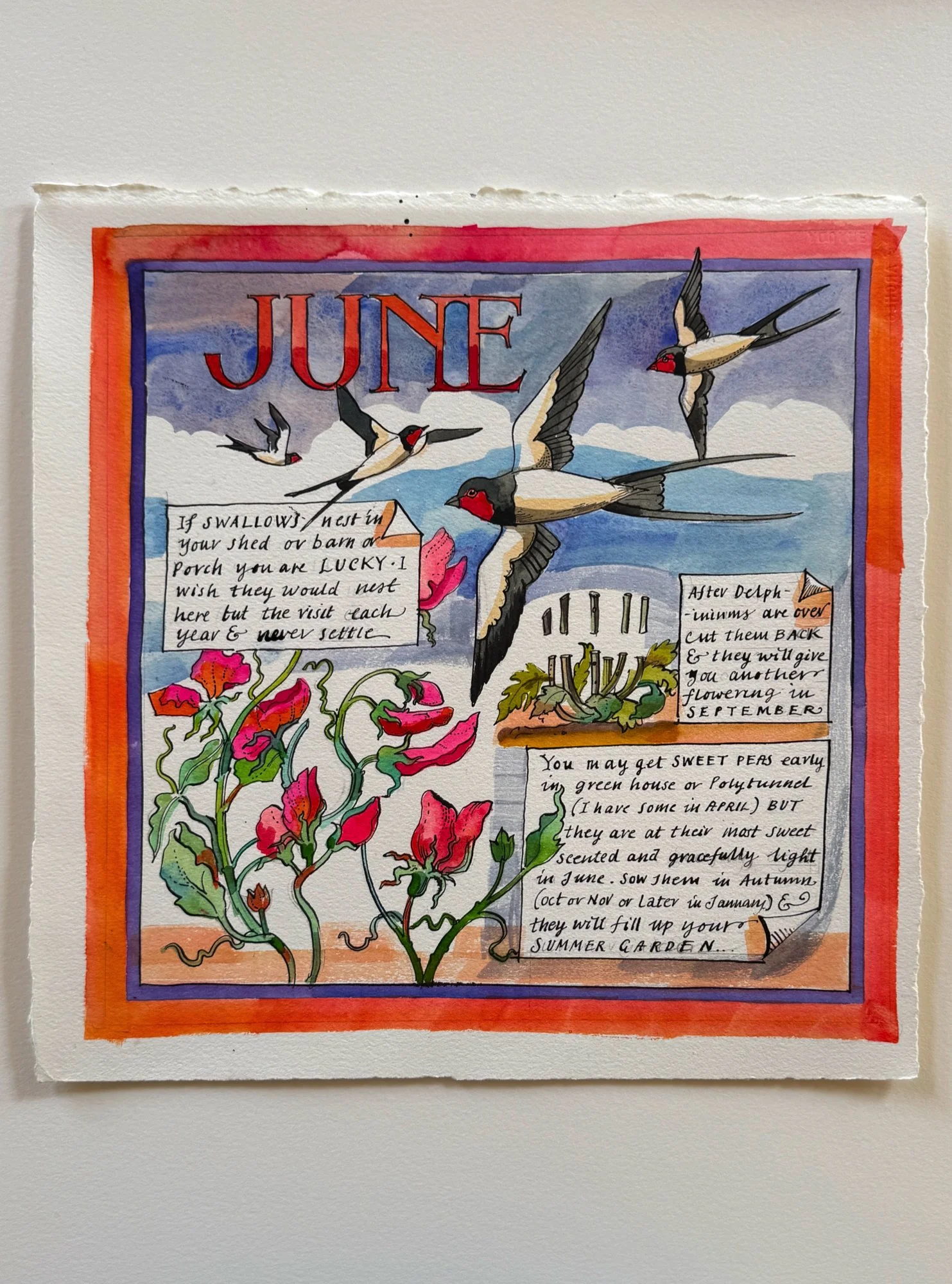 June - Calendar Artwork