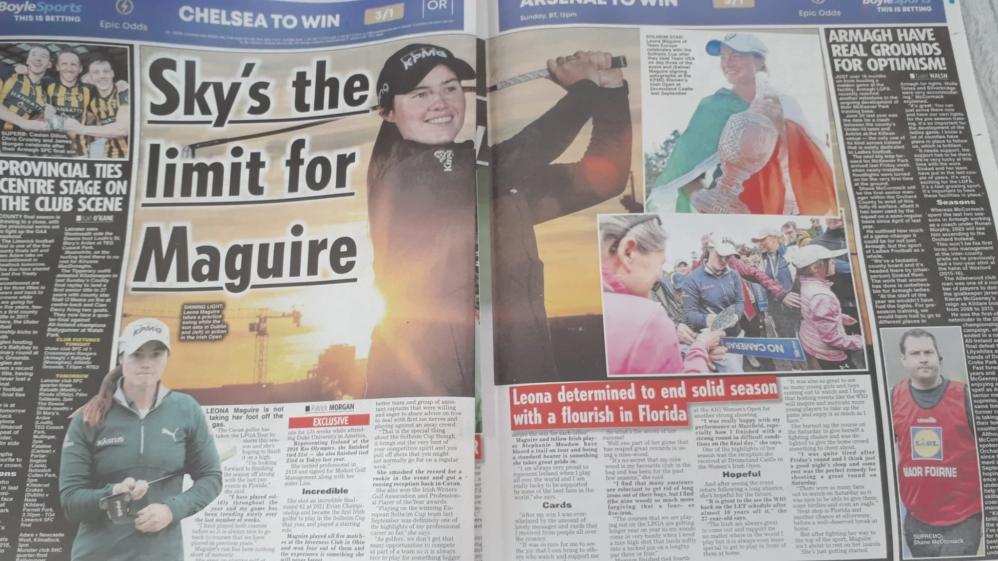 New dream as a sports journalist