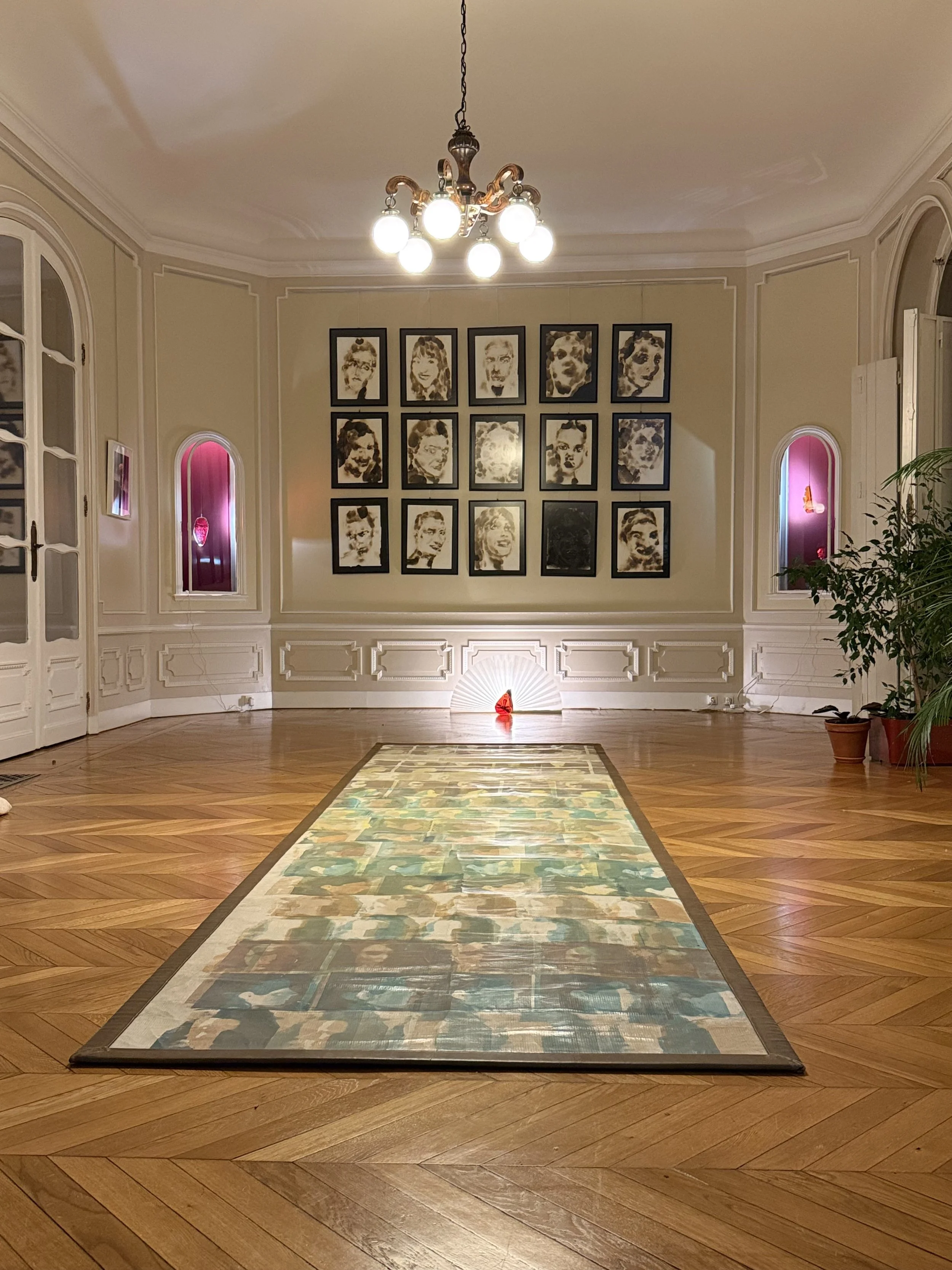 Installation view: 'Body of Fire' by Igor Josifov at the Macedonian Embassy in Paris, France. 2026

On view now   
