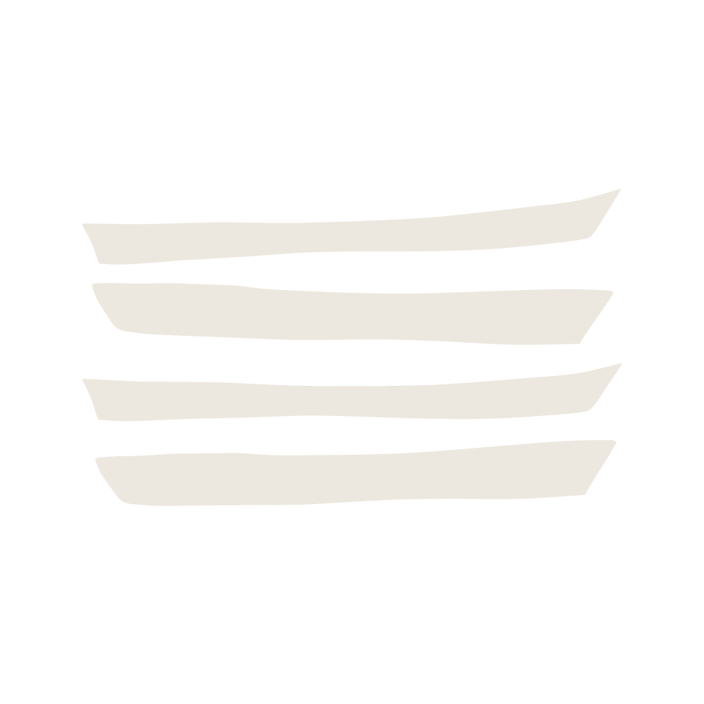 Black and white illustration of a striped boat or yacht with horizontal stripes on the hull.