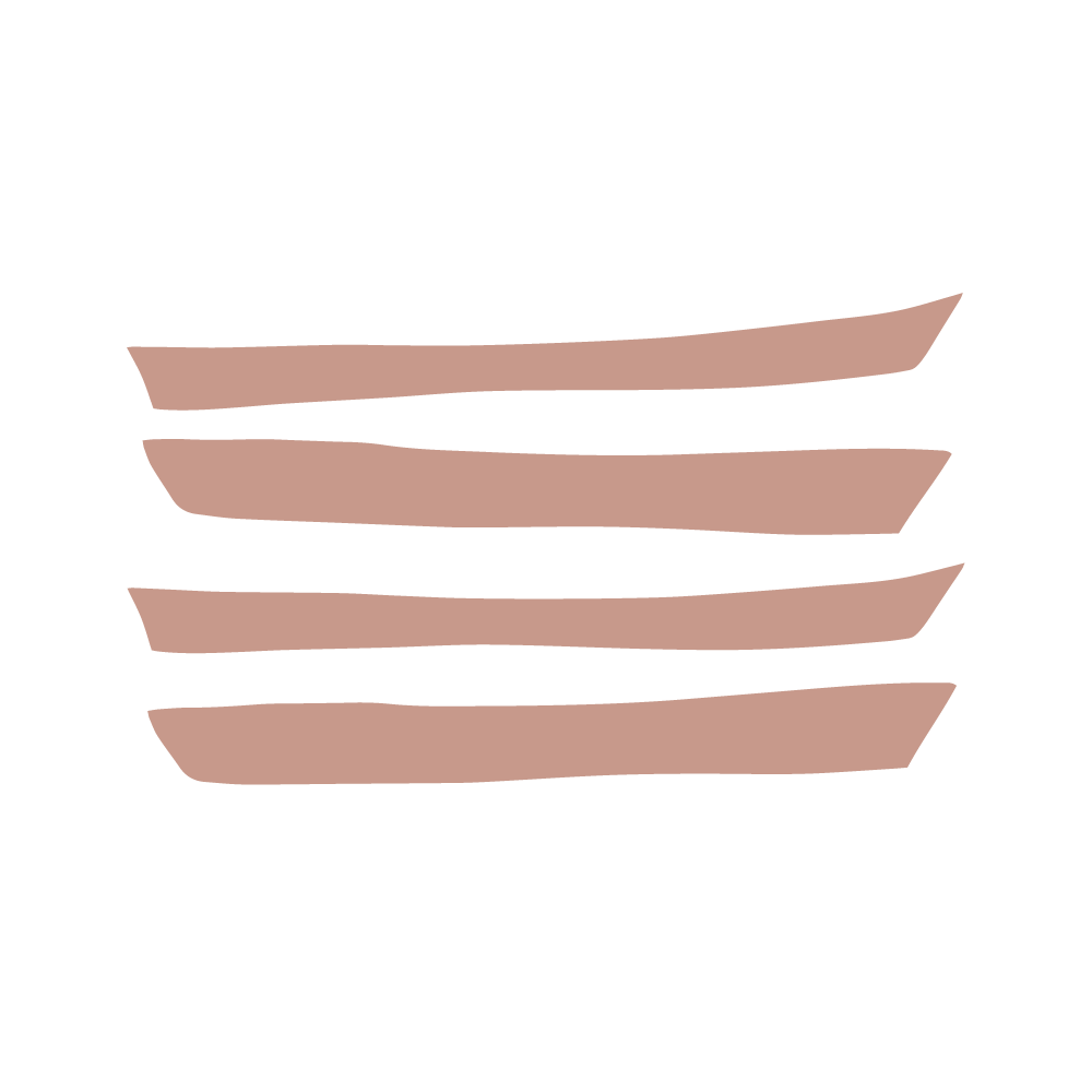 Illustration of a stack of five wooden planks or boards.