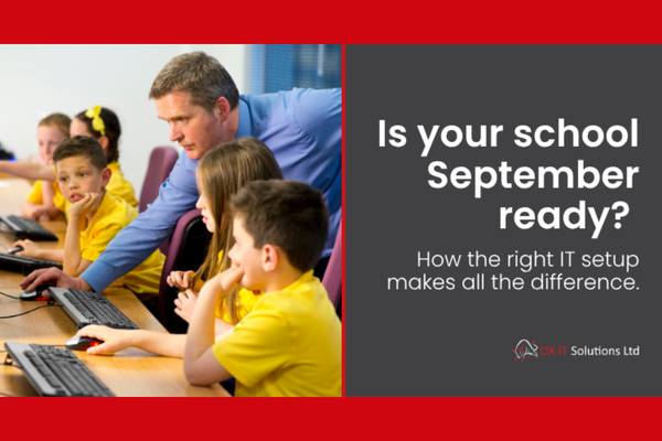Focus this month | Is your School September Ready?