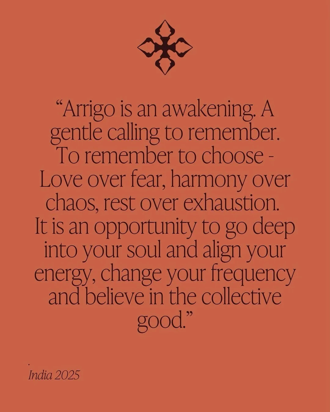 We&rsquo;re always so grateful to receive sincere testimonials from our clients, and to feel the genuine transformation that happens. 🧡 

#grateful #womensretreat #thearrigoprogramme #womenswisdom