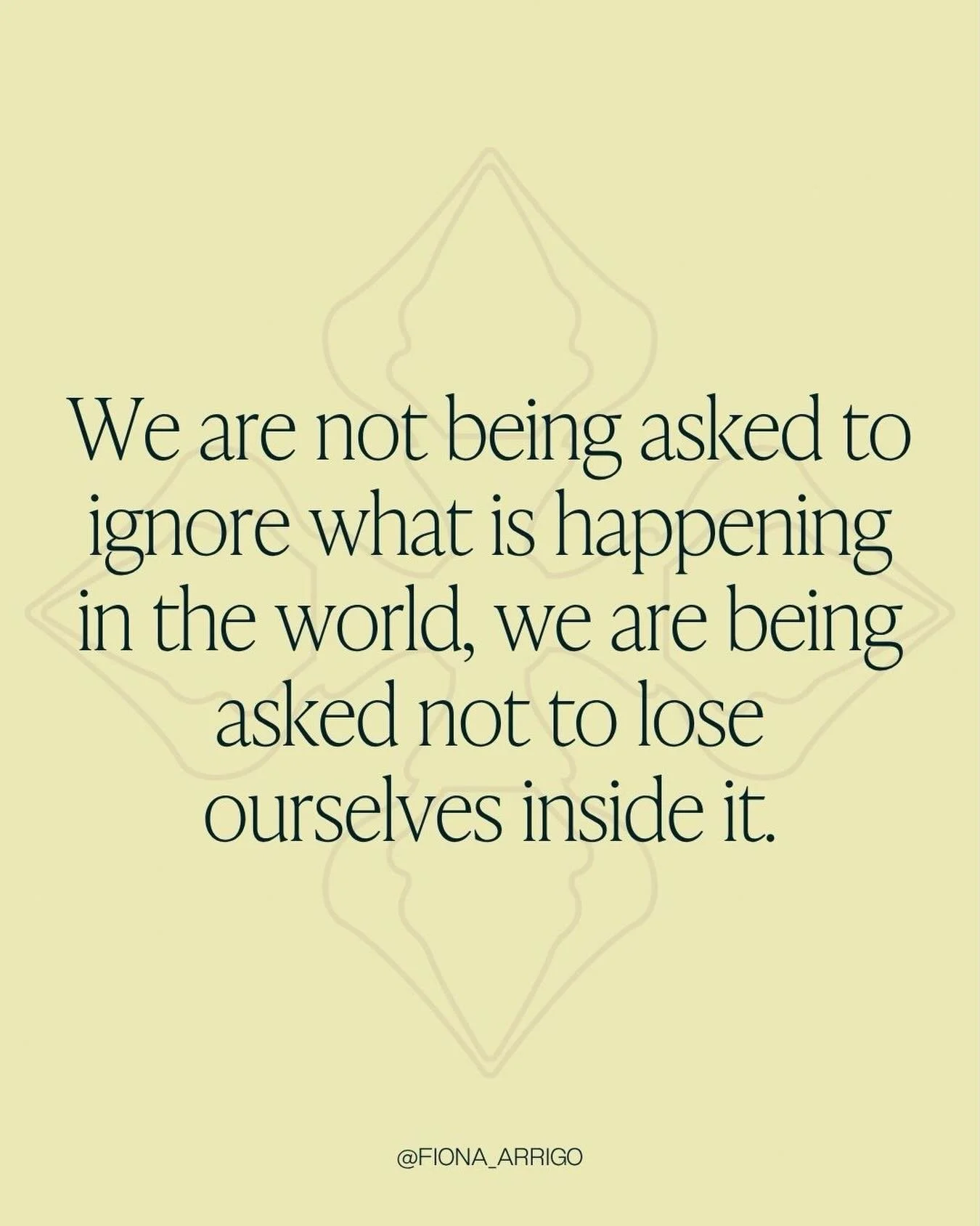 Often we are so hungry to find ourselves that we miss the moment.

In all the acts of transformation,  we often miss what is simply here.

 Noticing what has always been here. 

Sustaining us.

The great mystery of noticing.