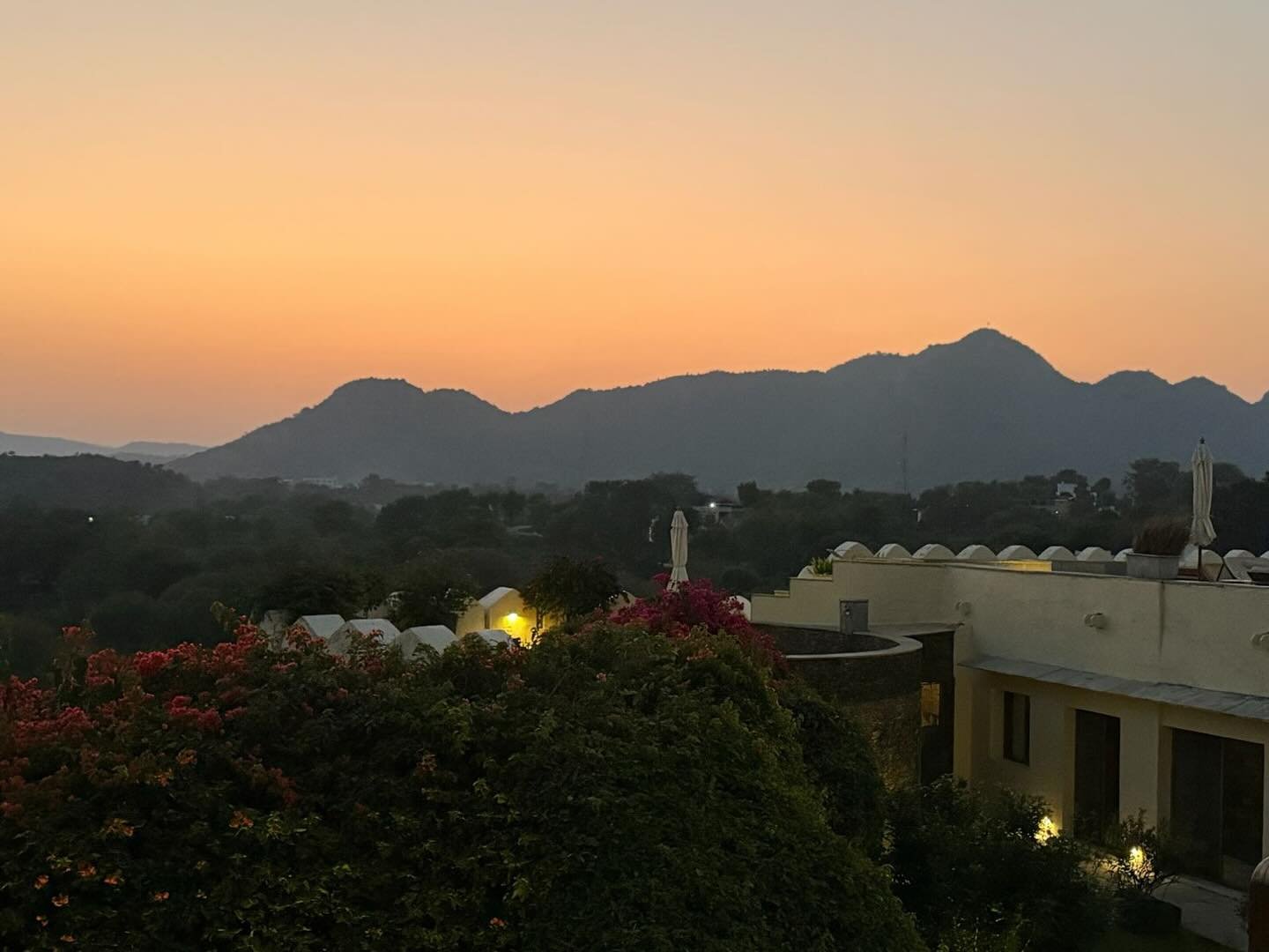 Here in this extraordinary land that surround us, the Aravalli Hills, a range that is over 1.5 billion years old and 30 times older than the Himalayas&hellip;.

#aravallihills⛰️ #aravalli #raasdevigarh #rajasthan #udaipur