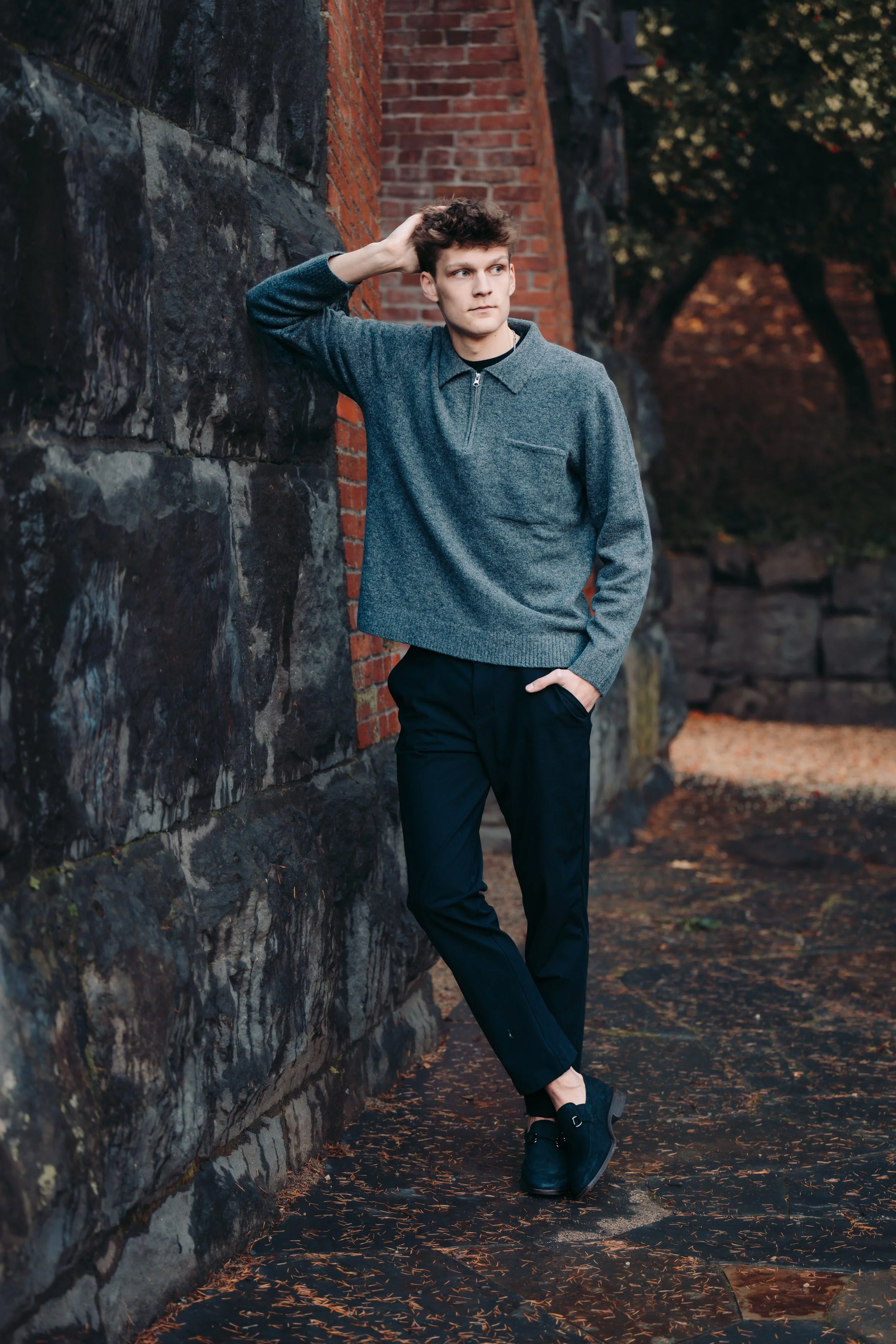 Drew Senior Photos George Rogers Paerk Lake Oswego -15.jpg