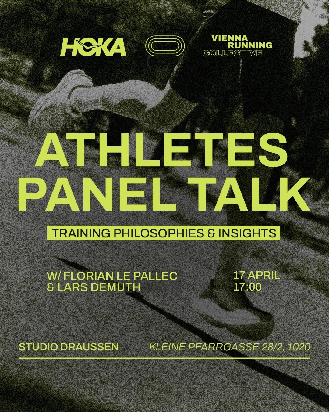Our marathon weekend kicks off on Friday with a Panel Talk alongside @hoka_eu athletes, @florian.lepallec and @lars.demuth. Talking all things training - philosophies and insights, which you may not able to use for this weekend but definitely take wi