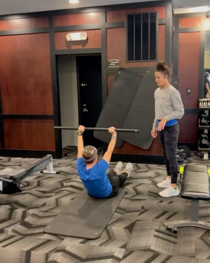 Trainer + client duo bringing the energy every session! Teresa &amp; Ori don&rsquo;t mess around! 🏋️&zwj;♀️