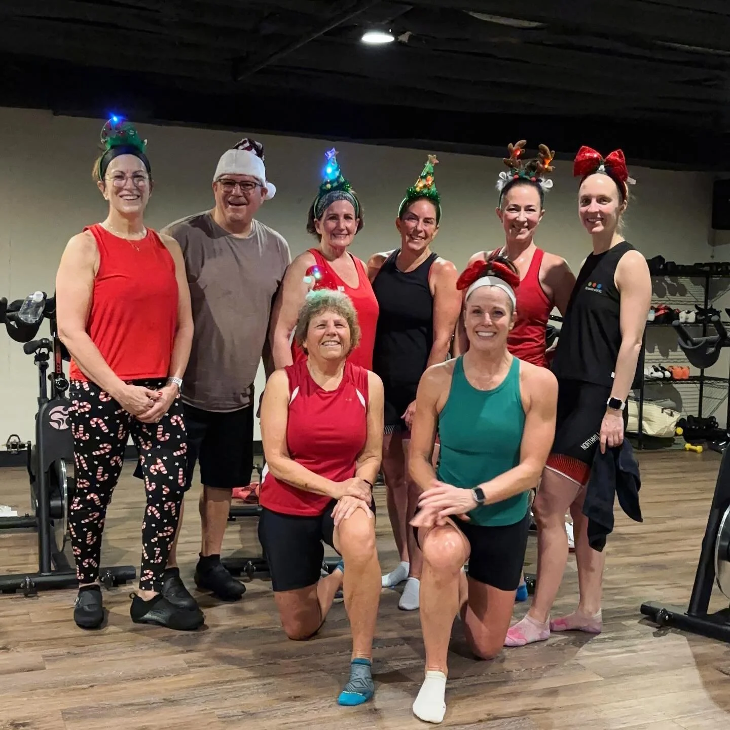 Christmas Eve Spin with Teresa! 🚴&zwj;♀️🎄
Pedal into the holidays with high energy, great music, and all the festive vibes. Come sweat, smile, and spin your way into Christmas Eve ✨ 
#ChristmasEveSpin #Indianapolis #HolidaySweat #GymFam