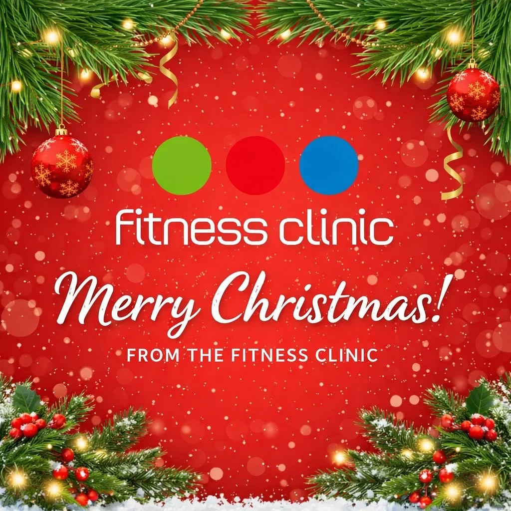 🎄✨ Merry Christmas from all of us at The Fitness Clinic! Wishing you a season full of strength, health, and joy. Thank you for being part of our community&mdash;we can&rsquo;t wait to keep moving with you in the new year! ❤️💪