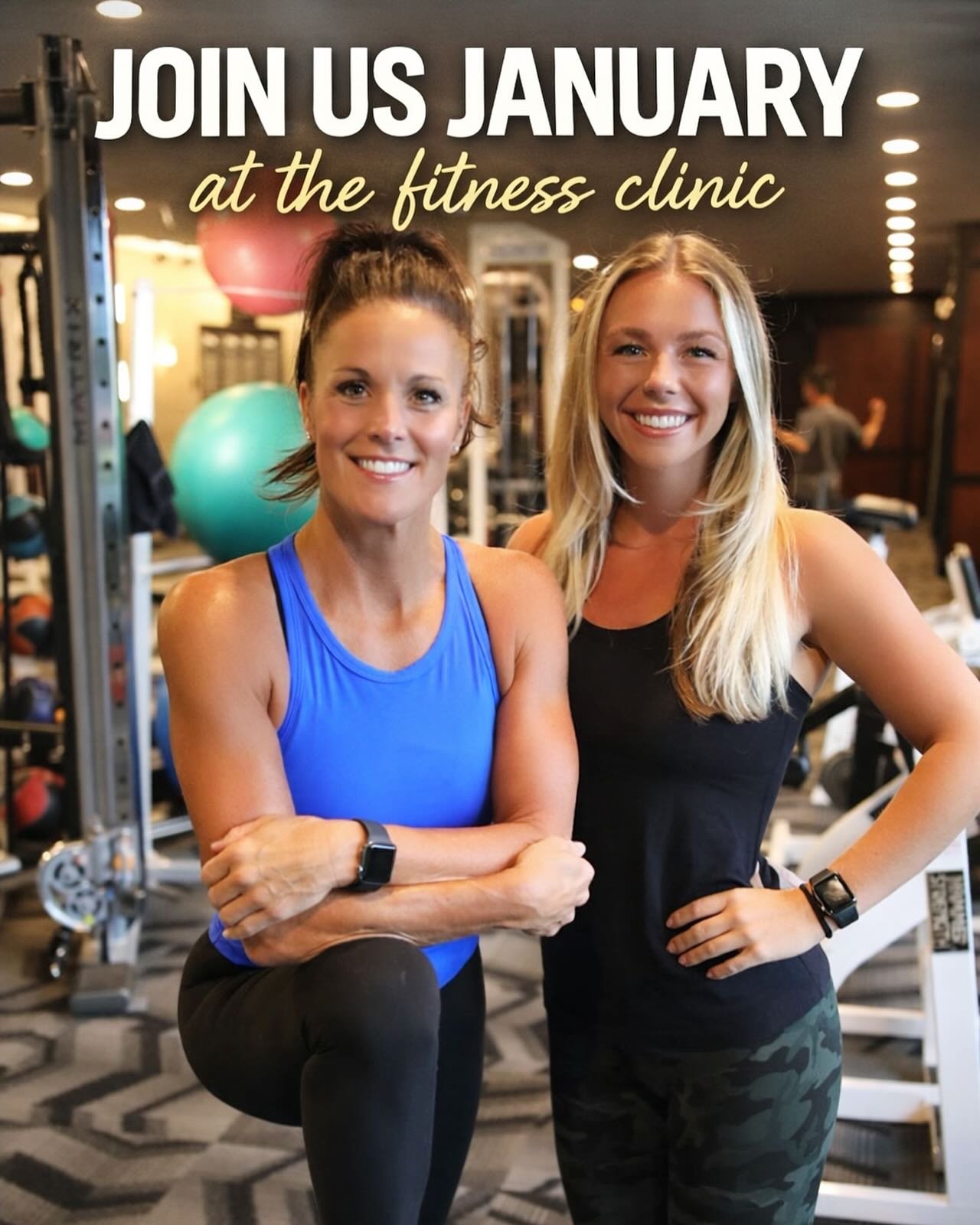 Join Teresa &amp; Sydney (mother&ndash;daughter) this January!

All January long, bring a friend, coworker, or family member for a FREE session&mdash;on us!
Train one-on-one or as a partner and start building healthy, sustainable habits.

Ask your tr