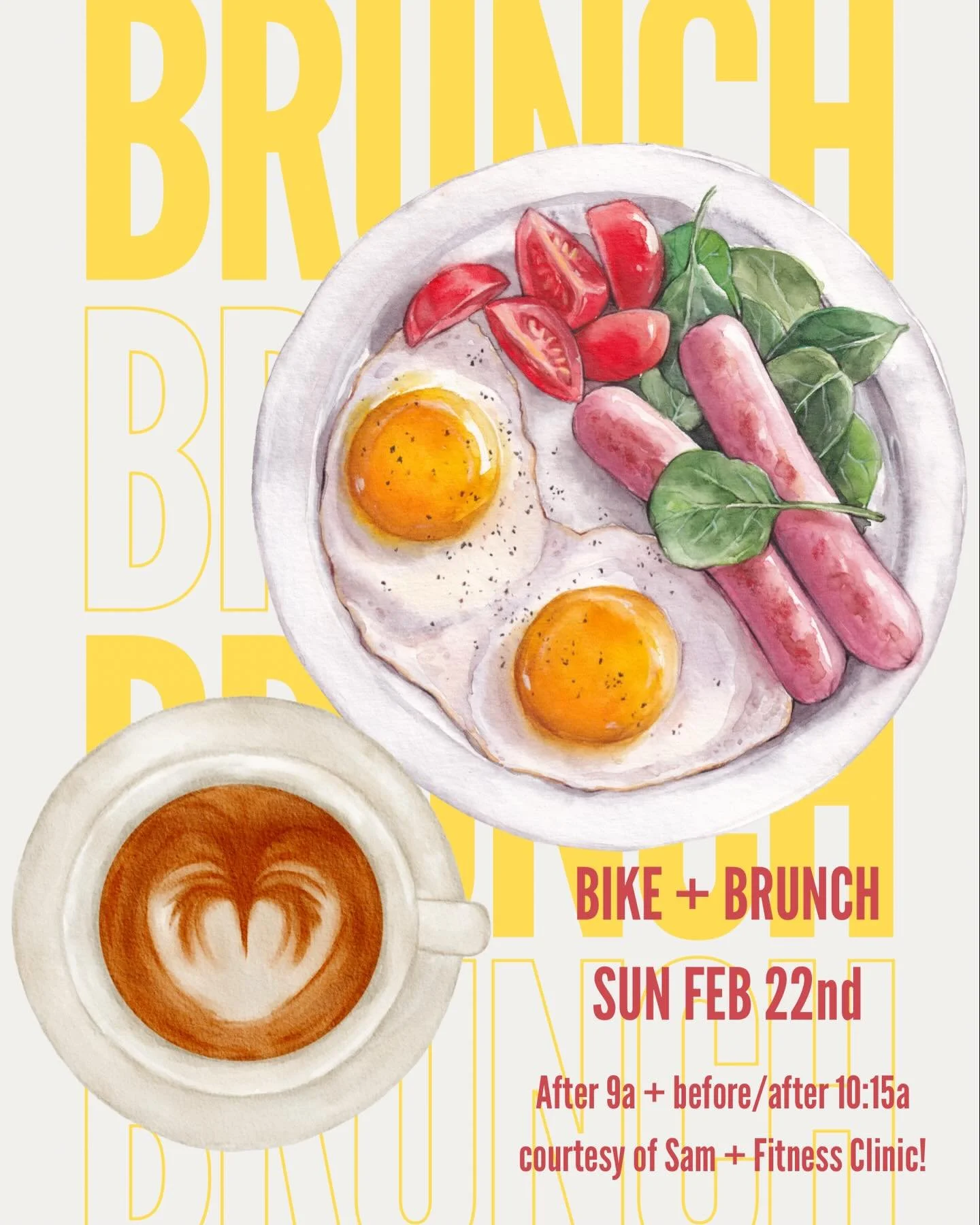 We are so excited to celebrate Tayler and 1 year of Zest Cycle! If you haven&rsquo;t checked out a class yet, what are you waiting for? Click the link in the bio to see her Mindbody sign ups. See you Sunday🍋🍳🚲 #zestcycle #fitness #health #brunch a