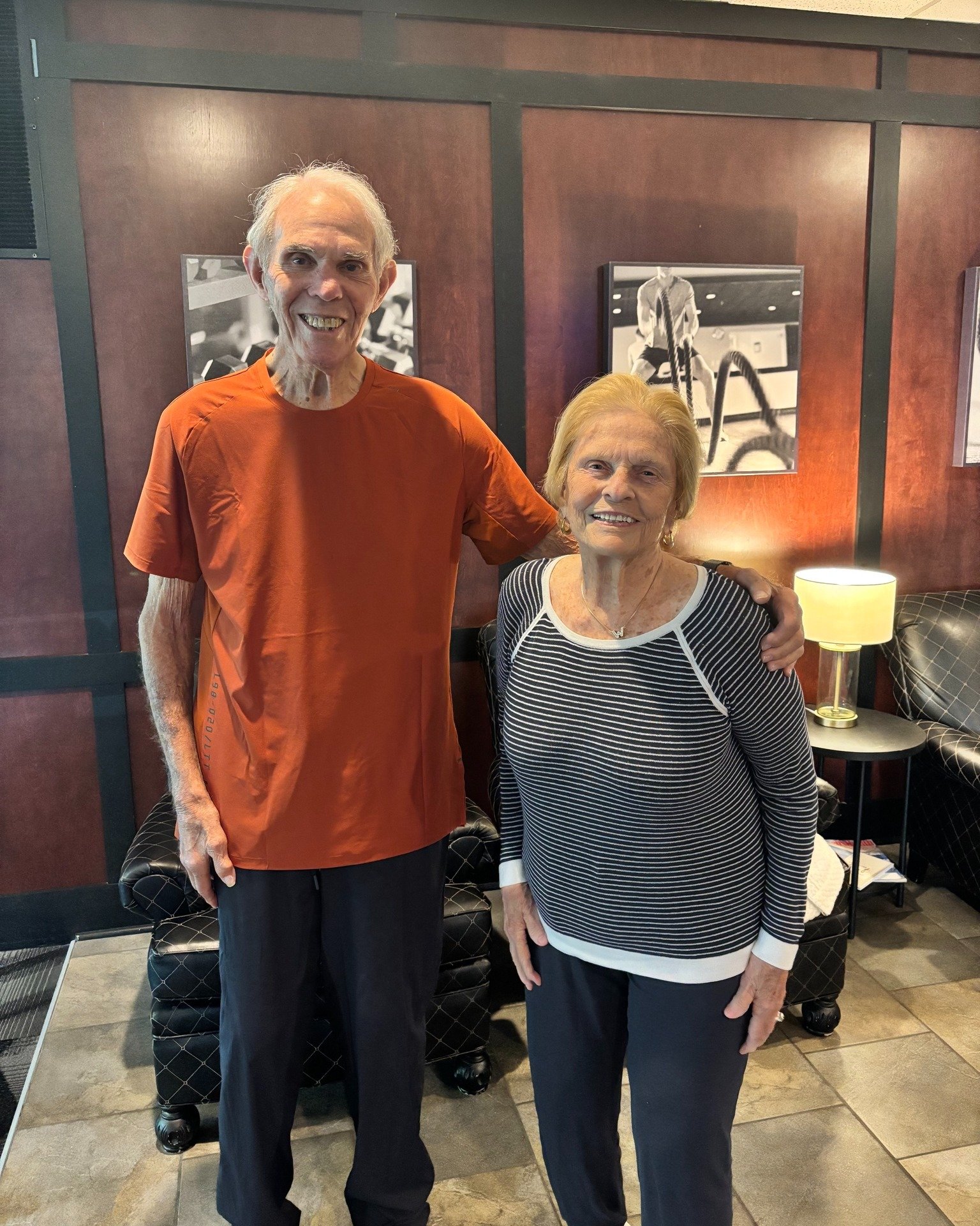 A very special happy birthday to Wanda Nasser and Marty Kroot! 88 years young and getting stronger every single day. Marty has been training here at the clinic a little more than 21 years and Wanda has been here for 27 years. They are a prime example