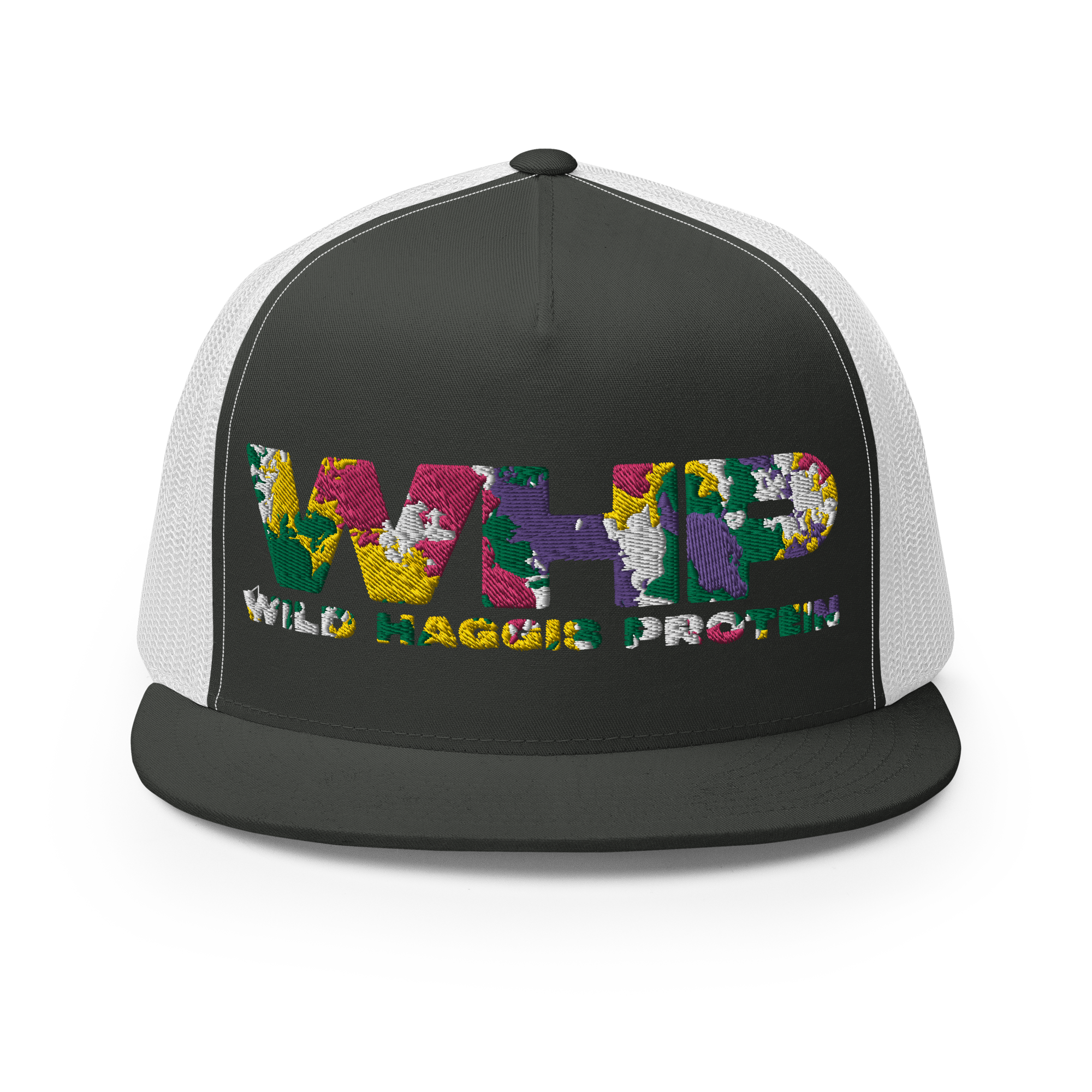 5-panel-trucker-cap-charcoal-white-front-663b5827b0e6b.png