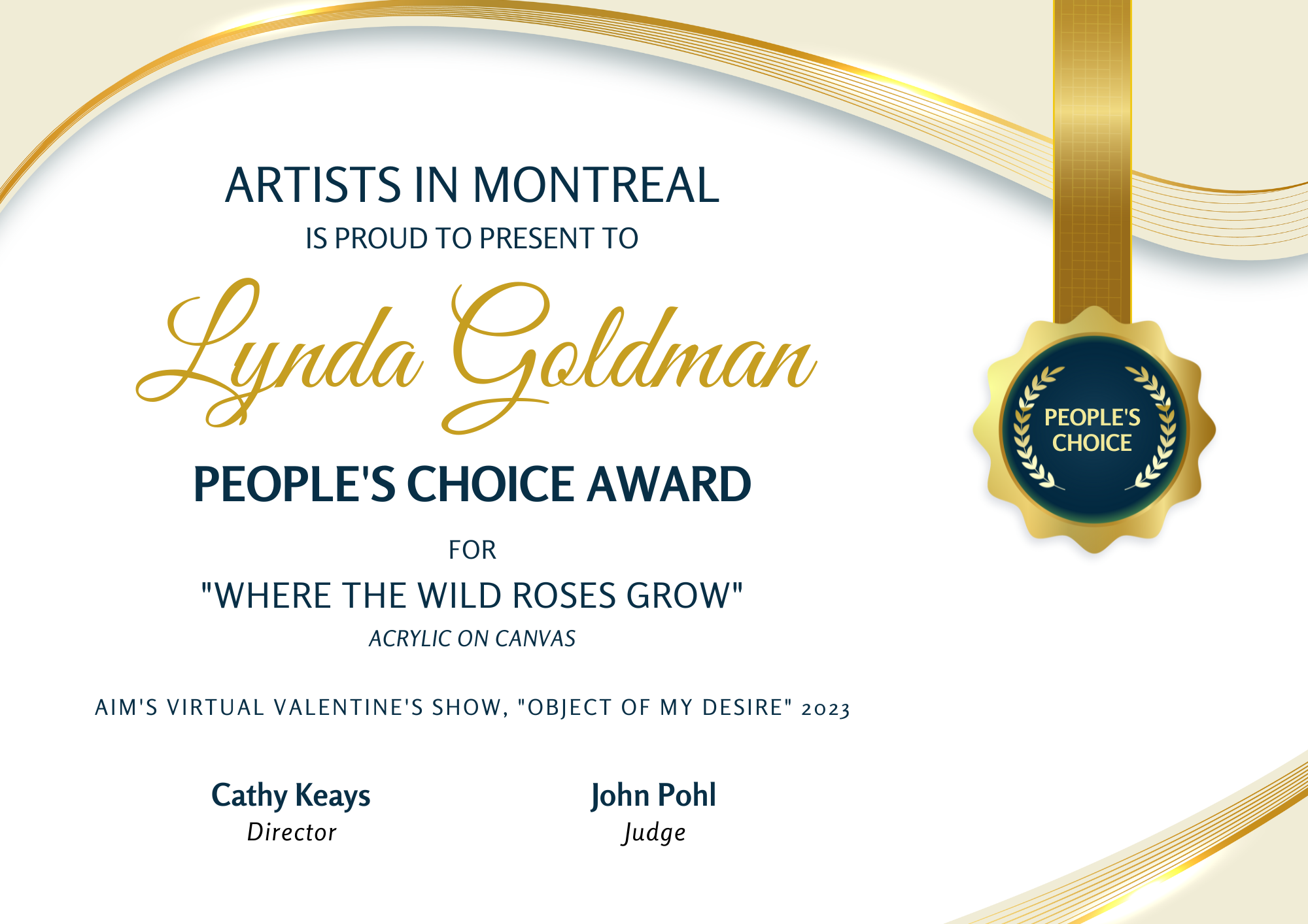 Lynda Goldman Certificate People's Choice Award.png