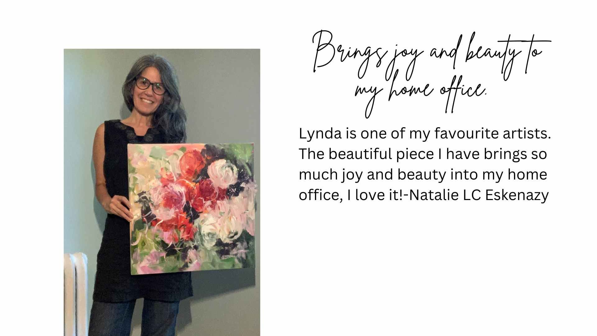 Lynda's art brings joy