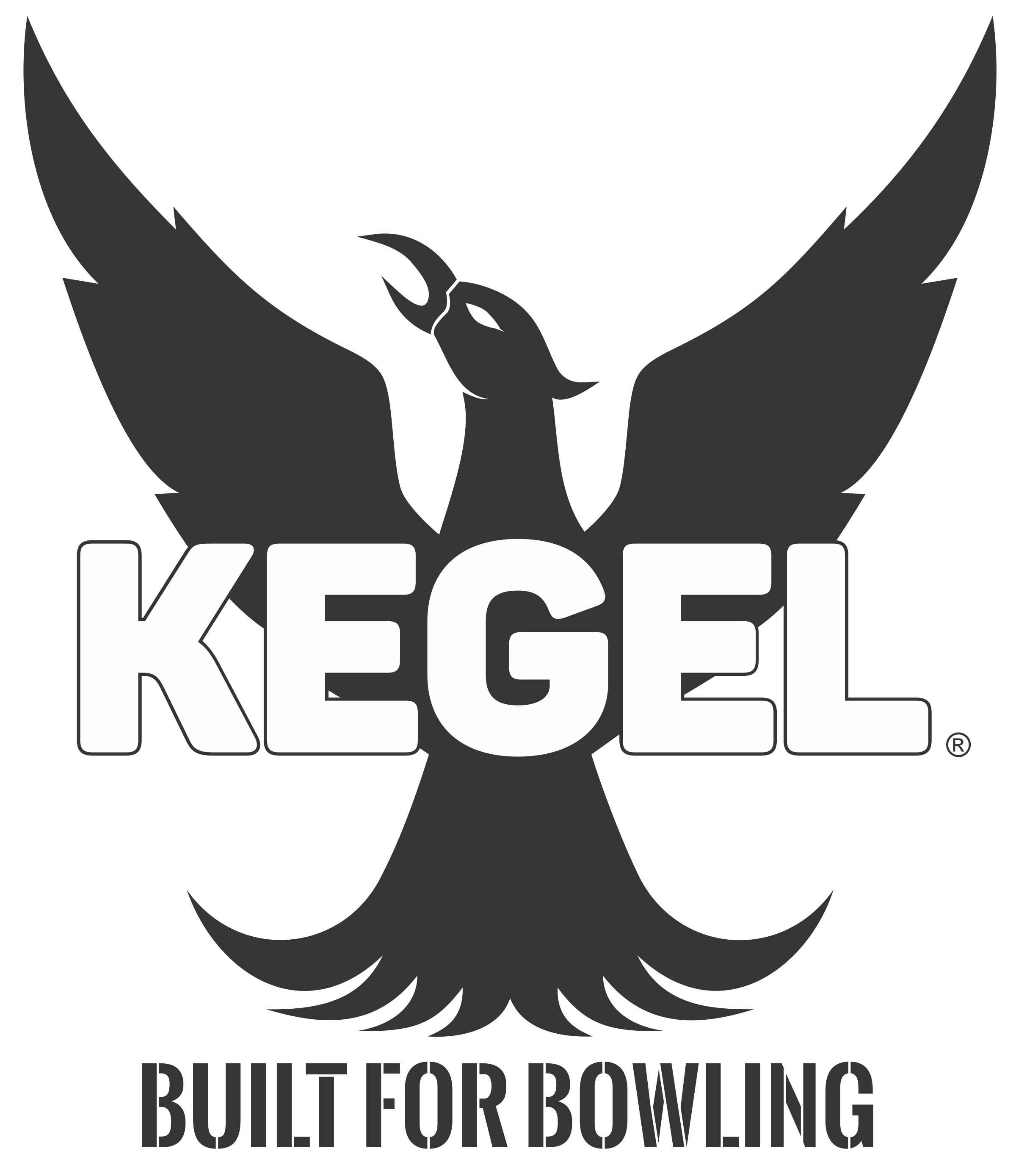 KEGEL LOGO - Vertical - Black