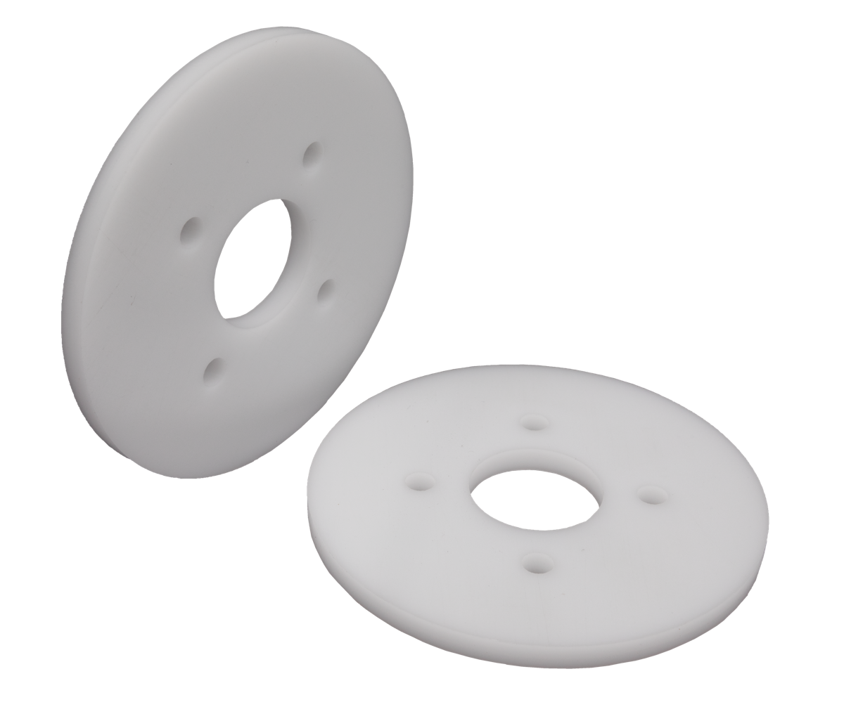 NO BEVEL BALL WHEEL FLANGE (2 PER PKG)
