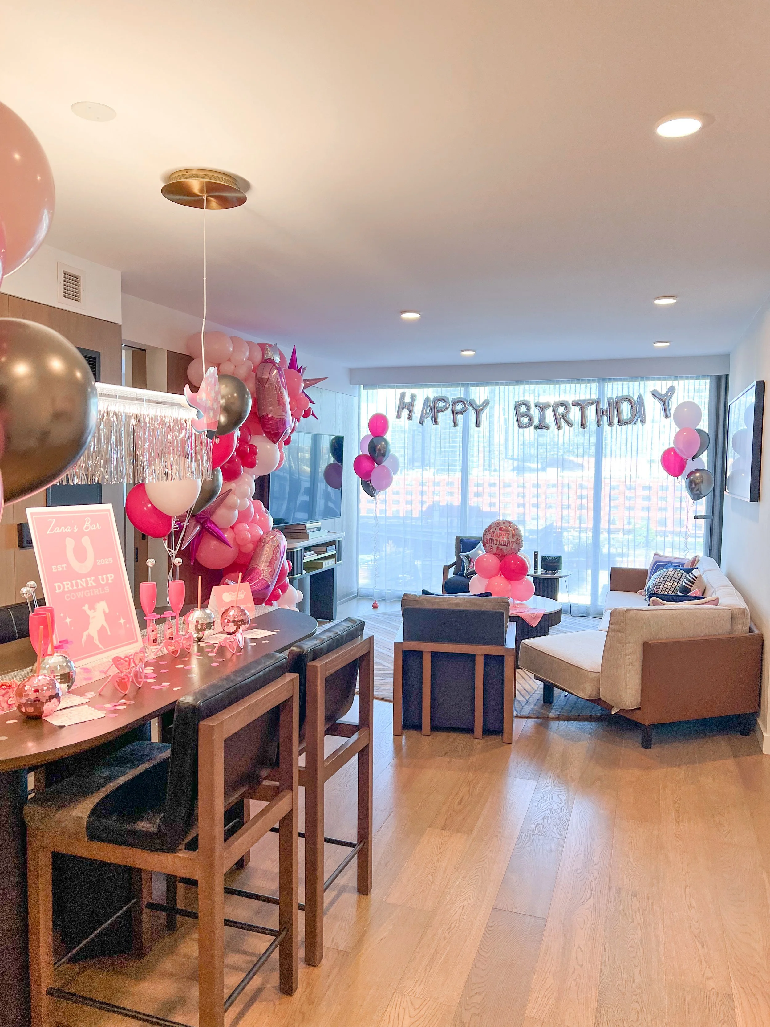 downtown Nashville party decor