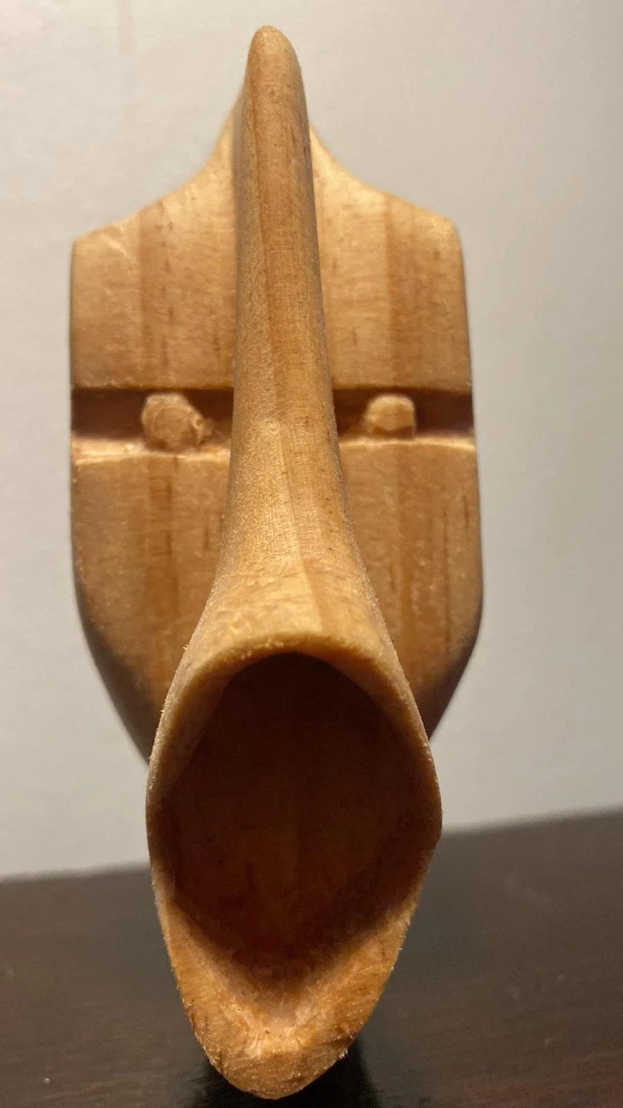 Subject : Sculpture  Abstract head-
Medium : Lime wood-
Year : 2025