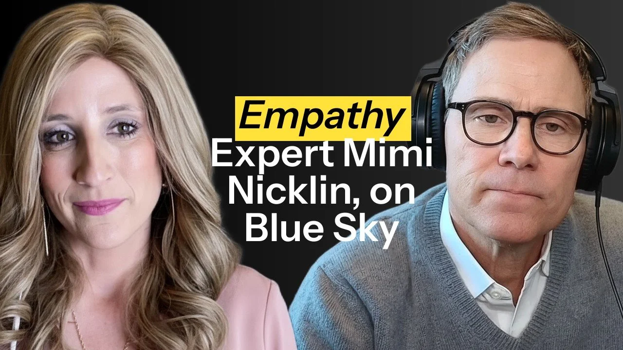 This week's 🟦Blue Sky guest is an expert on empathy and author of "Empathy at Work."

Listen to the episode this weekend and find this book on the Blue Sky Bookshelf!

🔗in bio