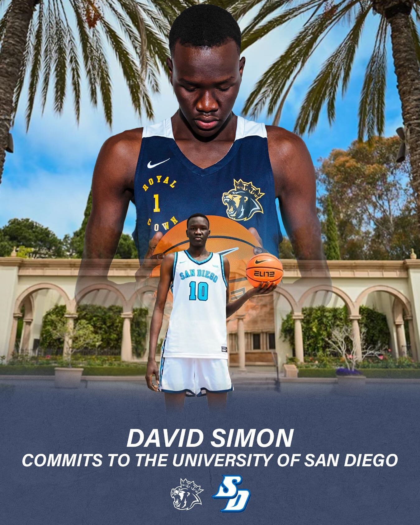 We are proud to announce @xdavidsimon has committed to @usdmbb 

#defendthecrown