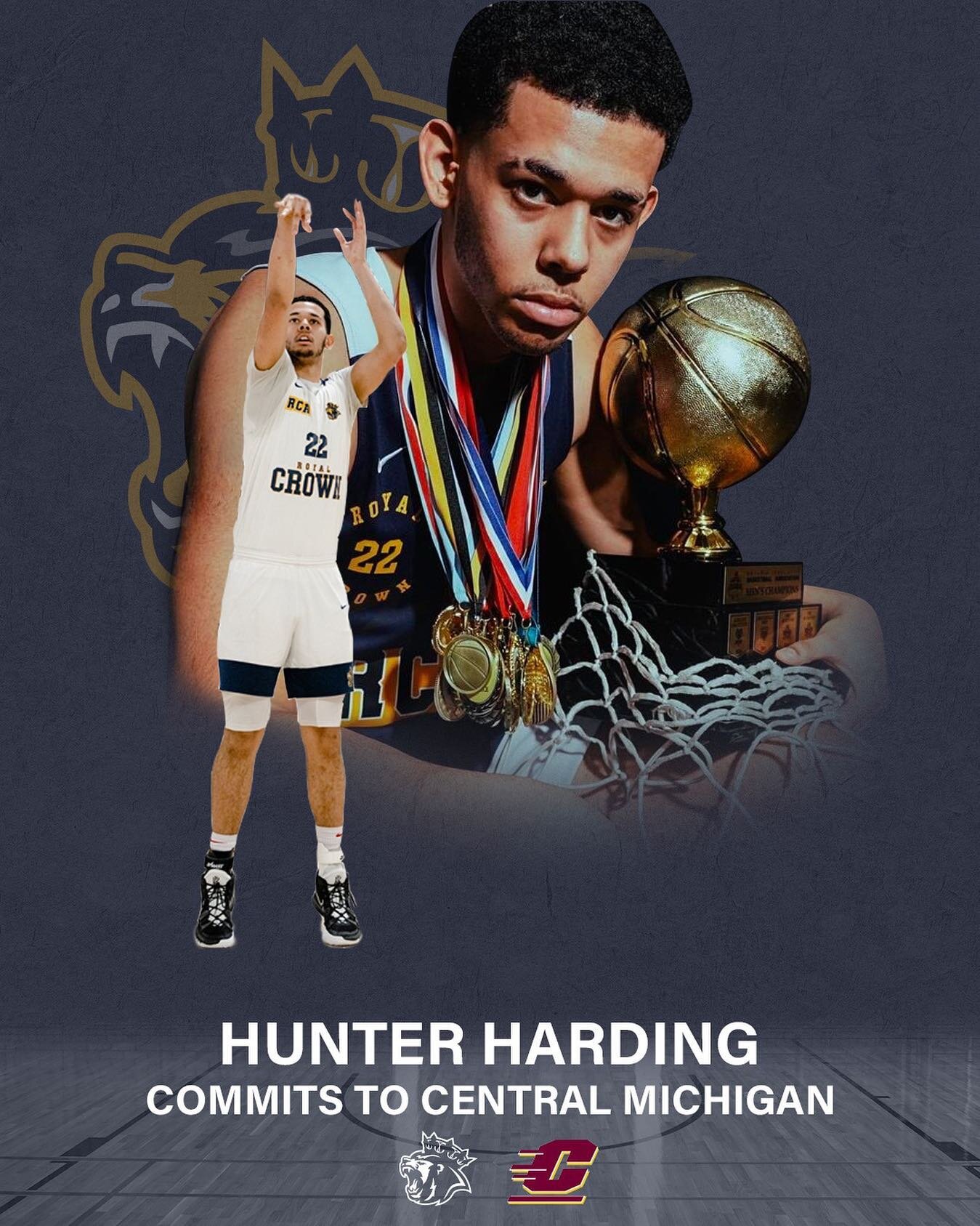 Proud to announce @iamhunterharding has committed to @cmumensbball 

#defendthecrown