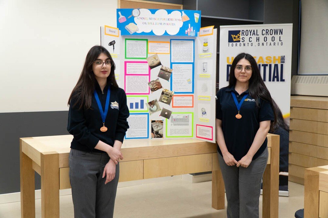 🌟 A huge round of applause for Aida and Zeinab for clinching the bronze at the Toronto Science Fair! 🥉 Your hard work and dedication to science and innovation have truly paid off. This fair is a vibrant platform for young scientists from across Tor