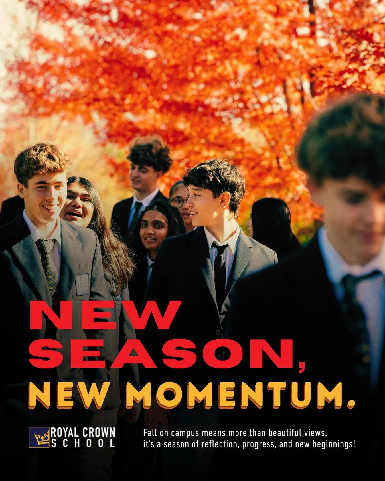 The season teaches us that transformation happens quietly, and so does student growth! 🍁👑

At Royal Crown School, we guide and support each student&rsquo;s journey, helping them turn steady progress into bold futures.