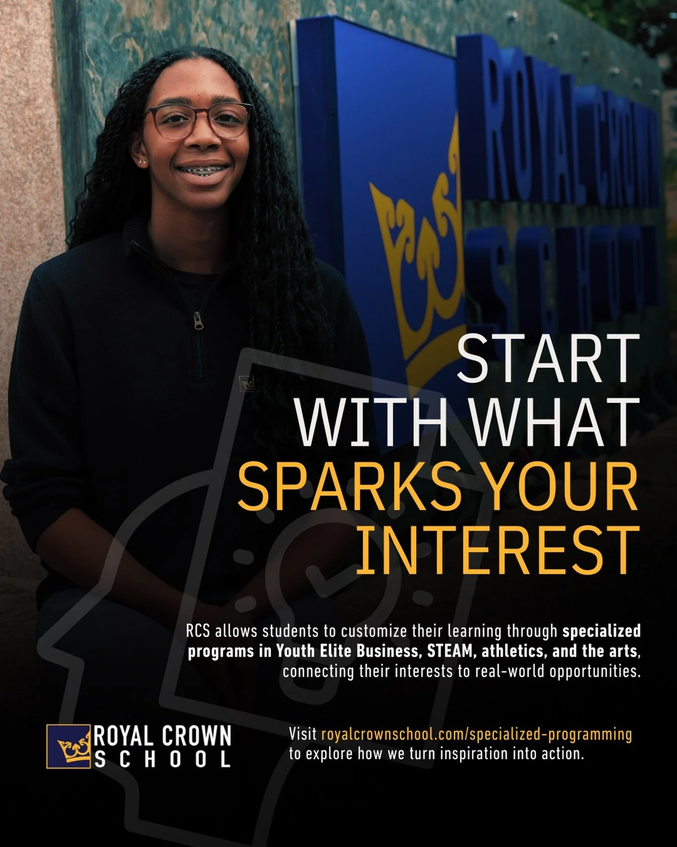 With a focus on hands-on learning and personal growth, we meet students where they are and help them go where they&rsquo;re meant to be. 👑

Royal Crown focuses on empowering students to shape their journey through personalized, future-forward learni