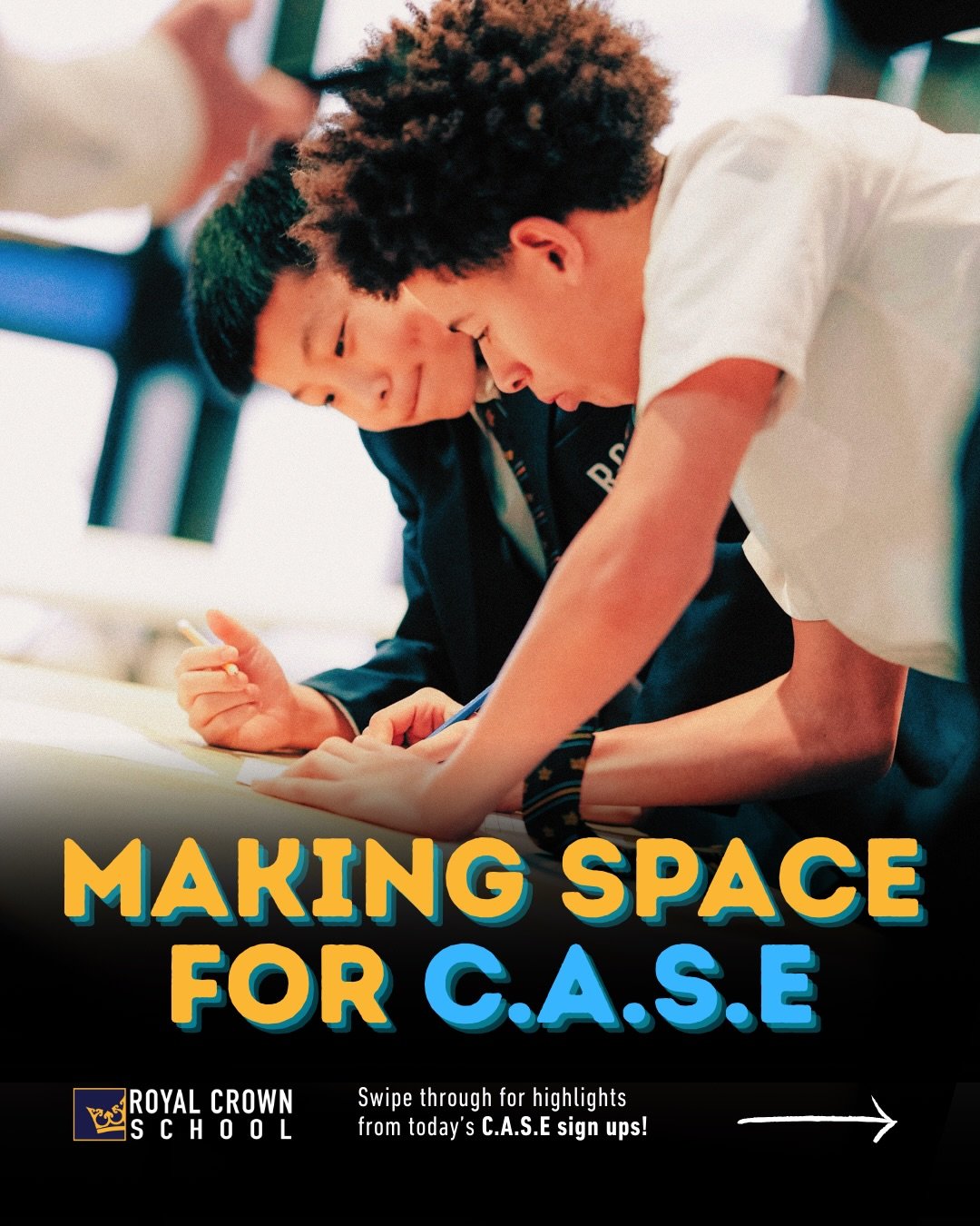 Sign up and step in! 👑

Today&rsquo;s C.A.S.E sign-up day was buzzing with energy as students explored new opportunities beyond the classroom.

Thank you to everyone who stopped by and signed up! Swipe through to see our highlights from the day.