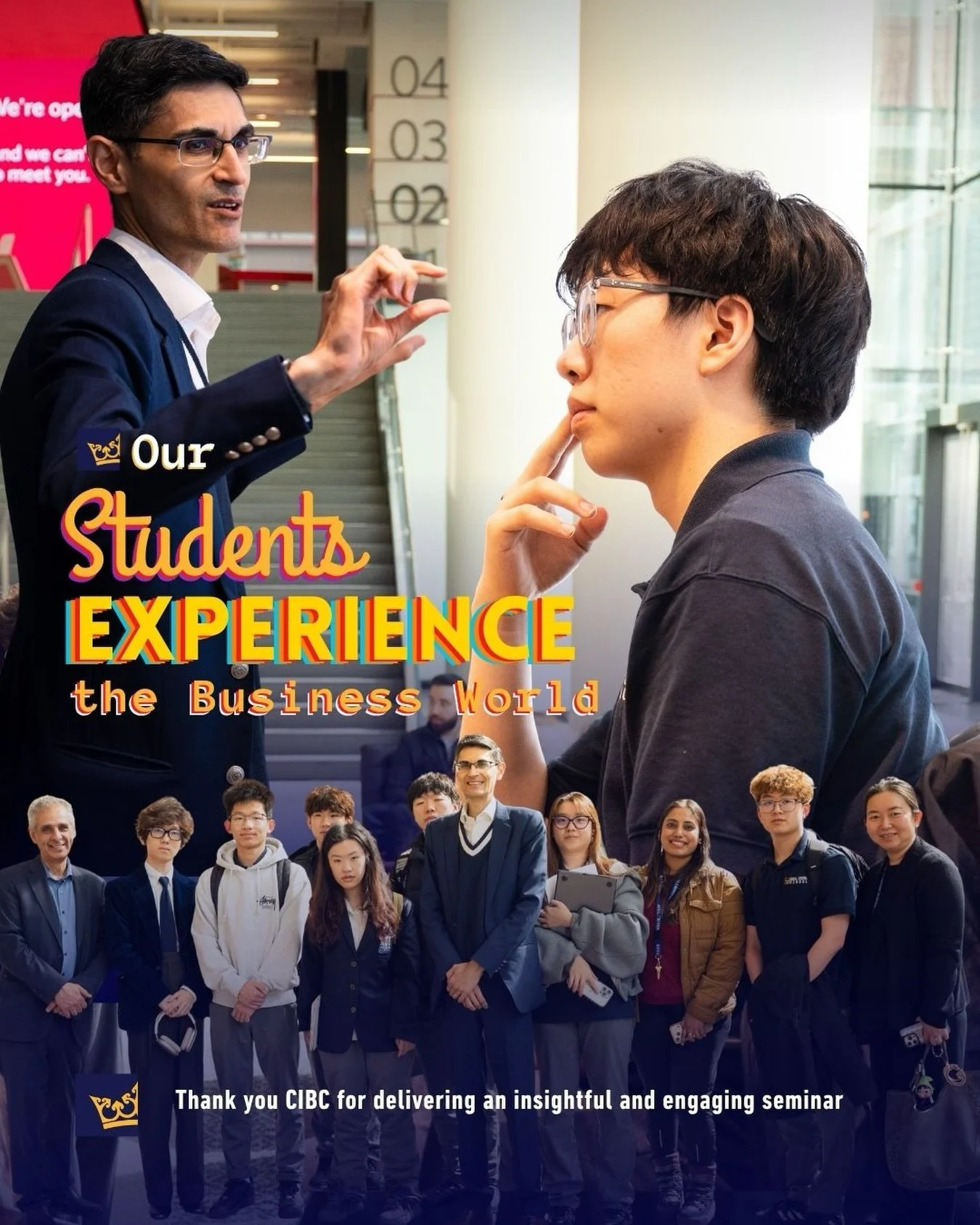 Thank you CIBC for delivering an engaging and insightful seminar for our students. Experiences like this  provide valuable real-world perspective, helping students connect classroom learning with practical business knowledge. We appreciate the time a