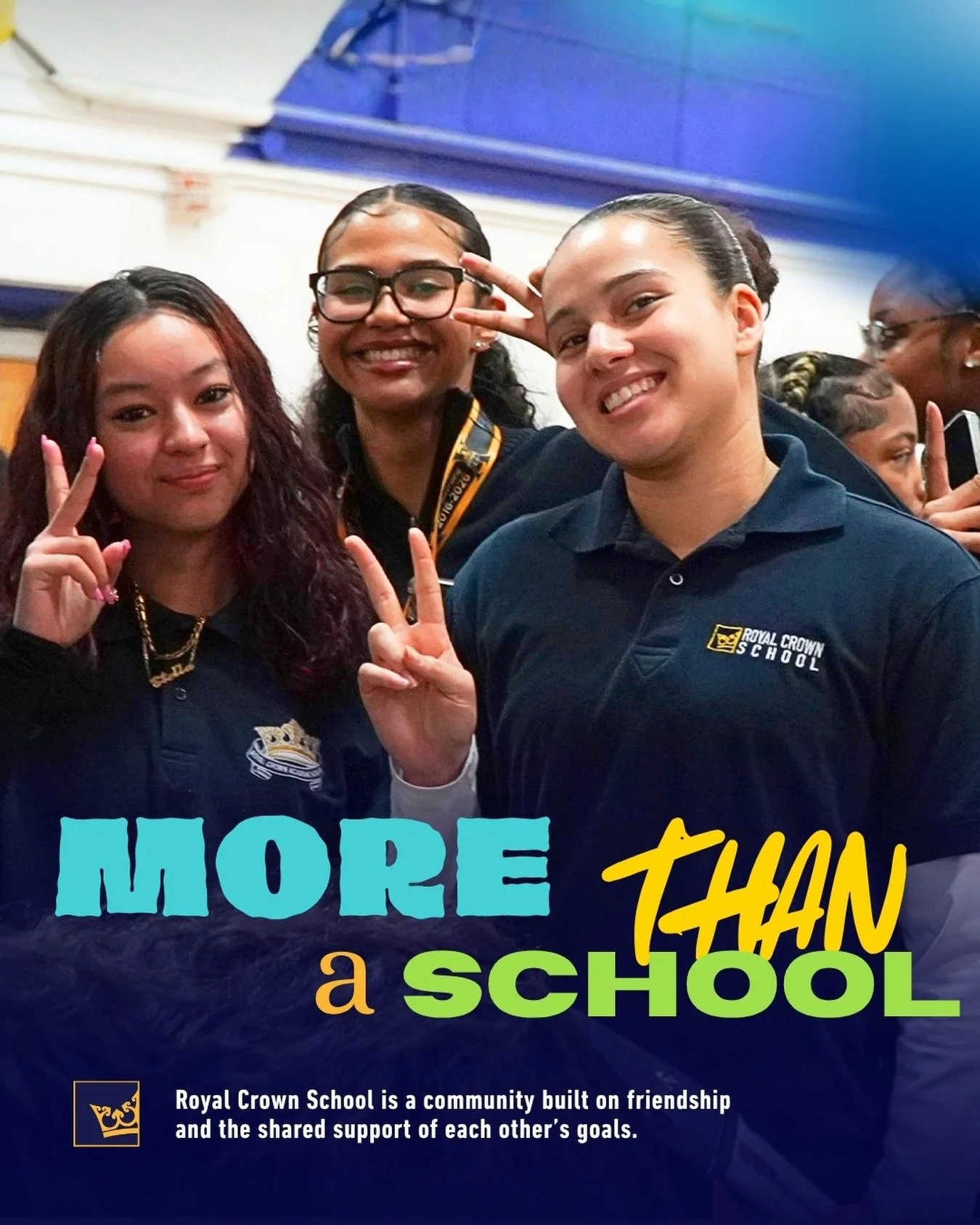 ✨📚👑 At Royal Crown School, education goes beyond the classroom. It is a place where meaningful friendships are formed and a strong sense of community is built every day. Students are surrounded by peers who encourage, support, and inspire one anoth
