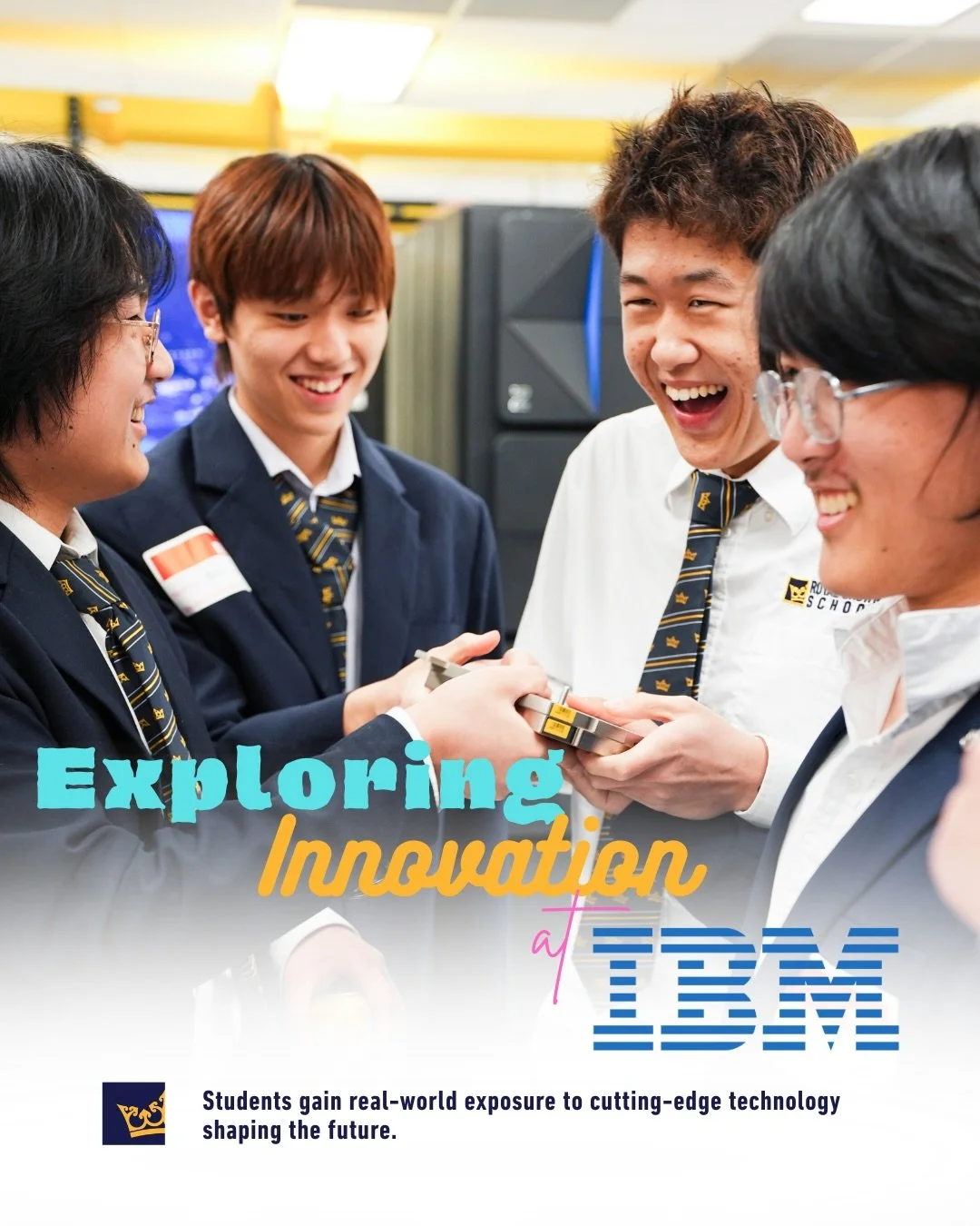 💻 🛜 💾 ✨ Our students stepped beyond the classroom and into the world of real innovation during their visit to IBM. From the moment they arrived, they were immersed in the fast-moving landscape of technology, gaining firsthand insight into how idea