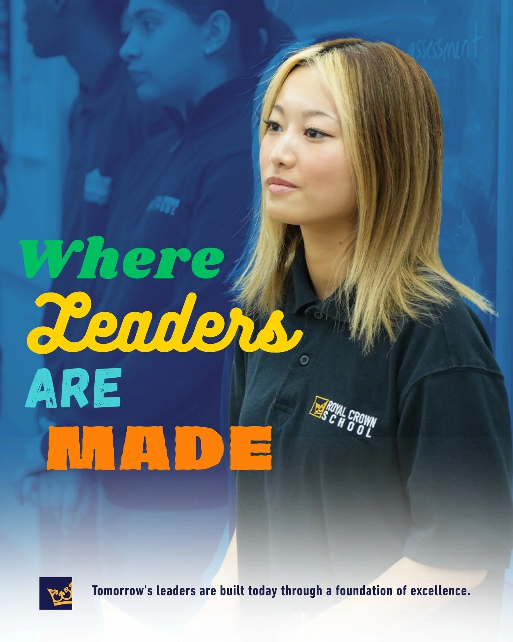 At Royal Crown School, we believe leadership is developed through opportunity, mentorship, and a commitment to excellence. Every student has unique talents, goals, and aspirations, and our personalized approach to education helps them discover their 