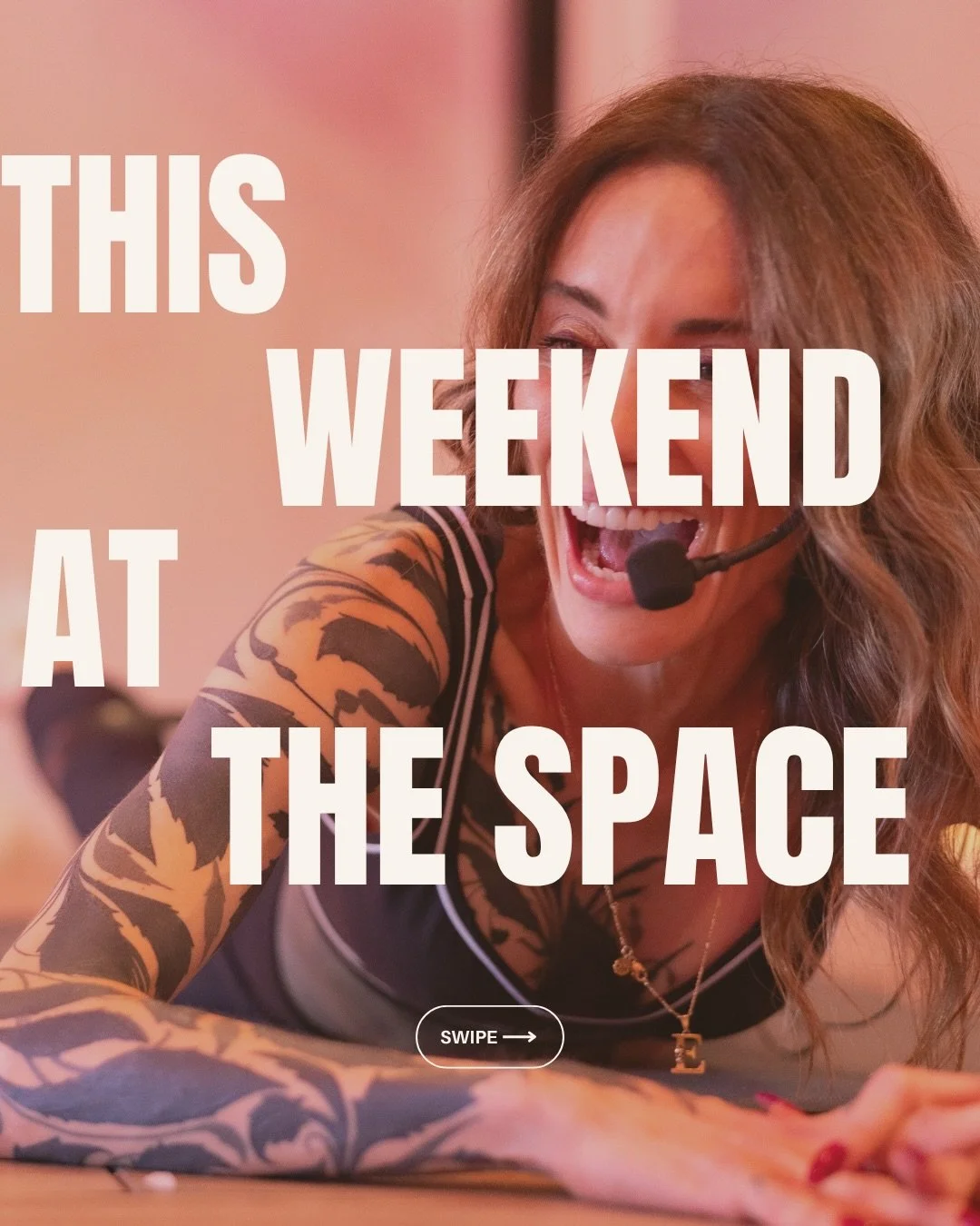 No weekend plans? We&rsquo;ve got you 🫶🏼

Join us this weekend for a full day of community connection, movement, and deep rest 😌

FOUNDATION with Brandi (11am&ndash;12:15pm)
&rarr; A gently heated, all-levels class focused on slowing down and buil
