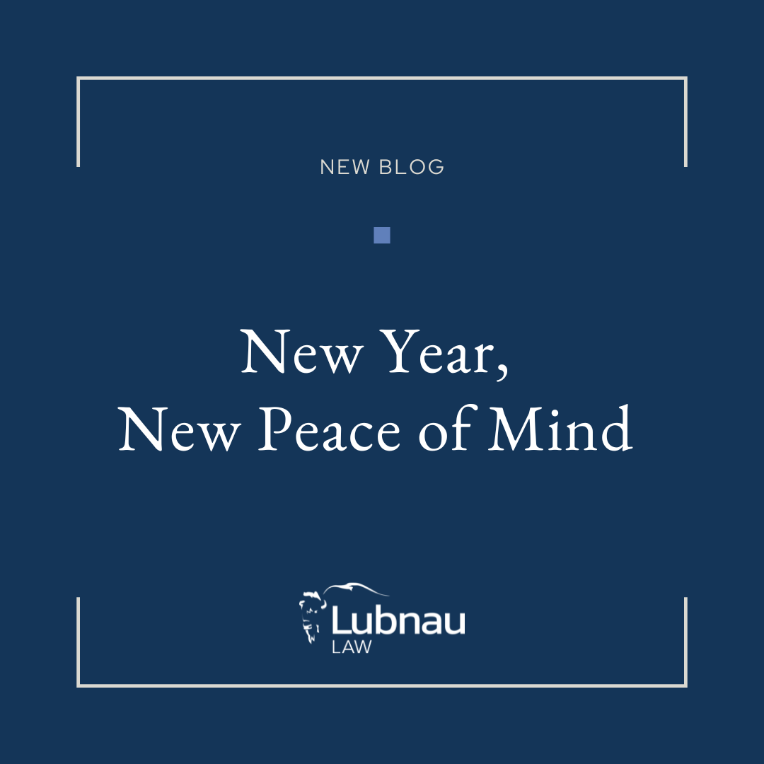 New Year, New Peace of Mind