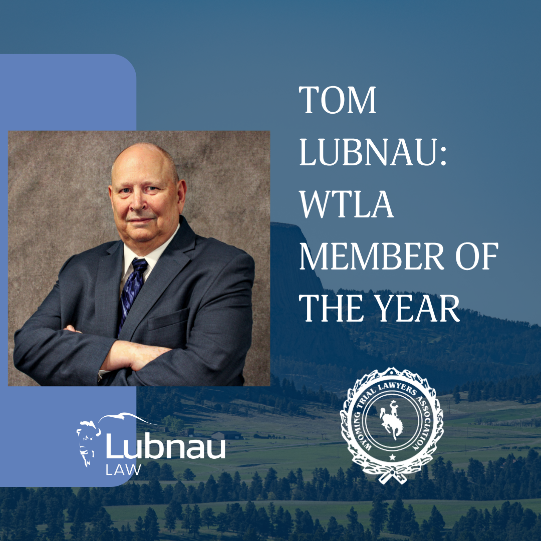 Tom Lubnau - WTLA Member of the Year