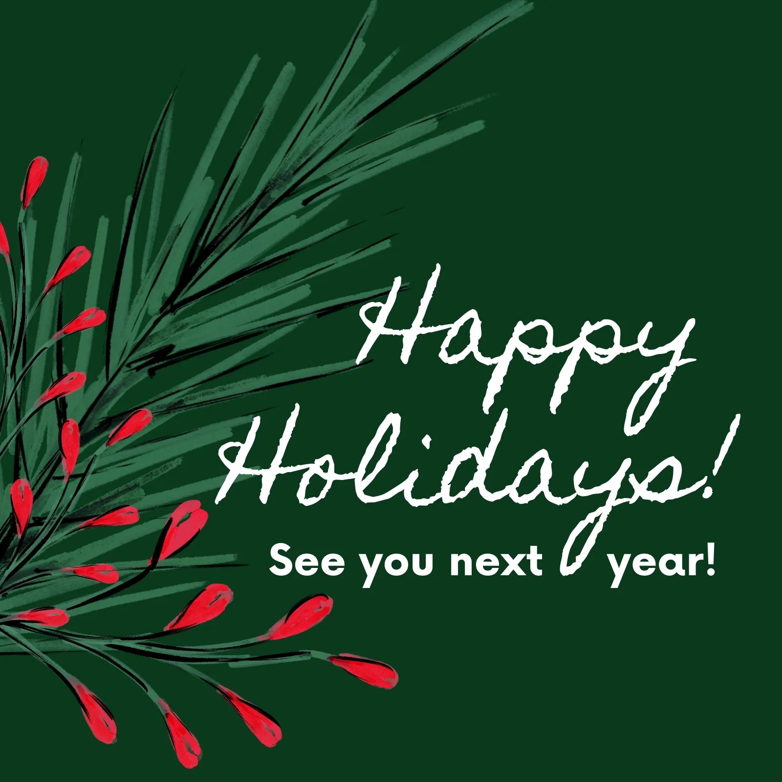 Happy Holidays! (and a move!)