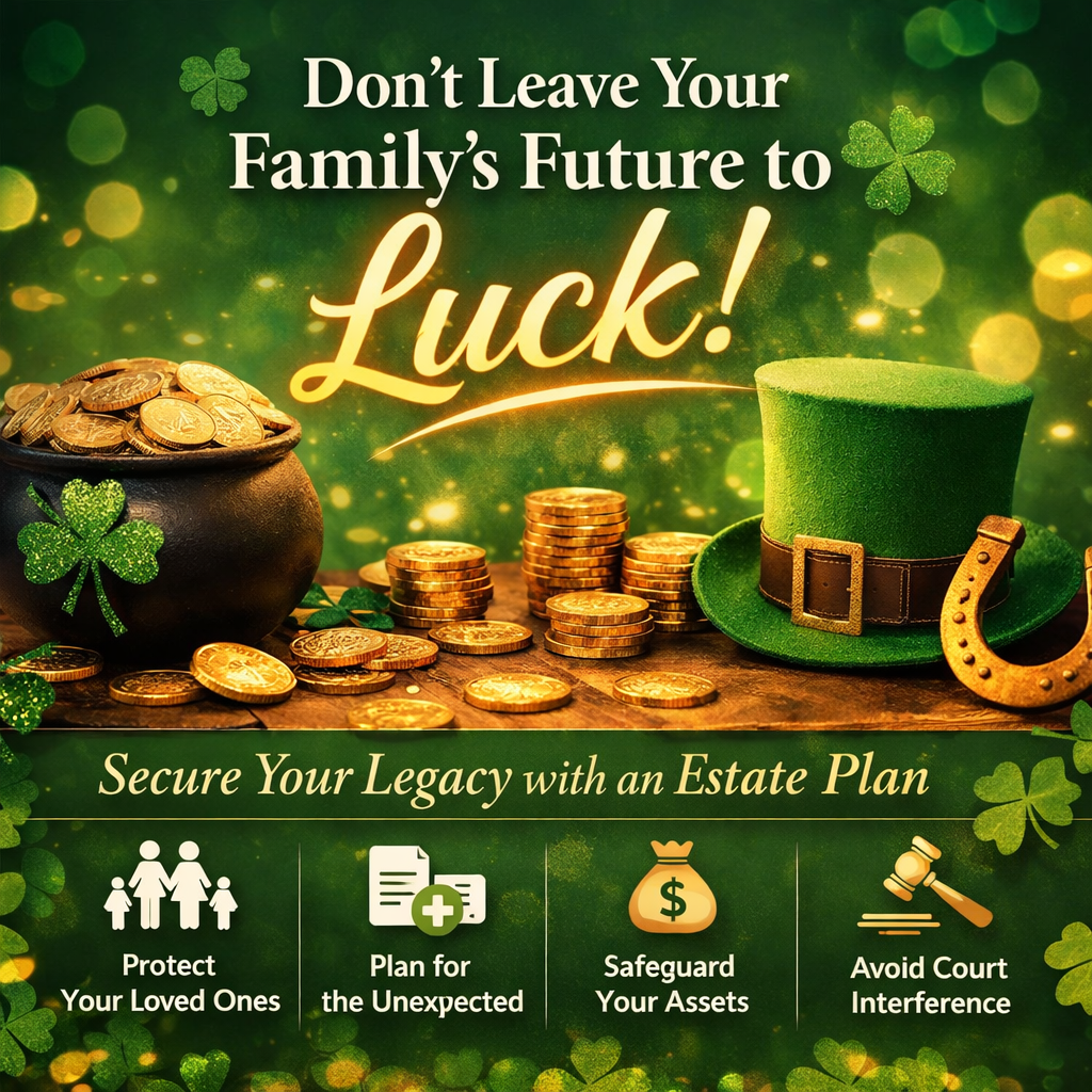 🍀 Don’t Leave Your Family’s Future to Luck 🍀