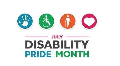 July is Disability Pride Month 💙