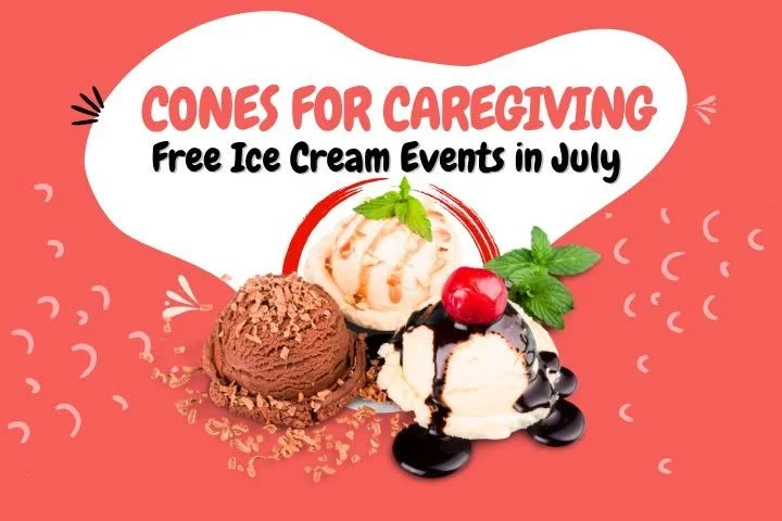 🍦 FREE Ice Cream + Helpful Caregiving Resources! 💜