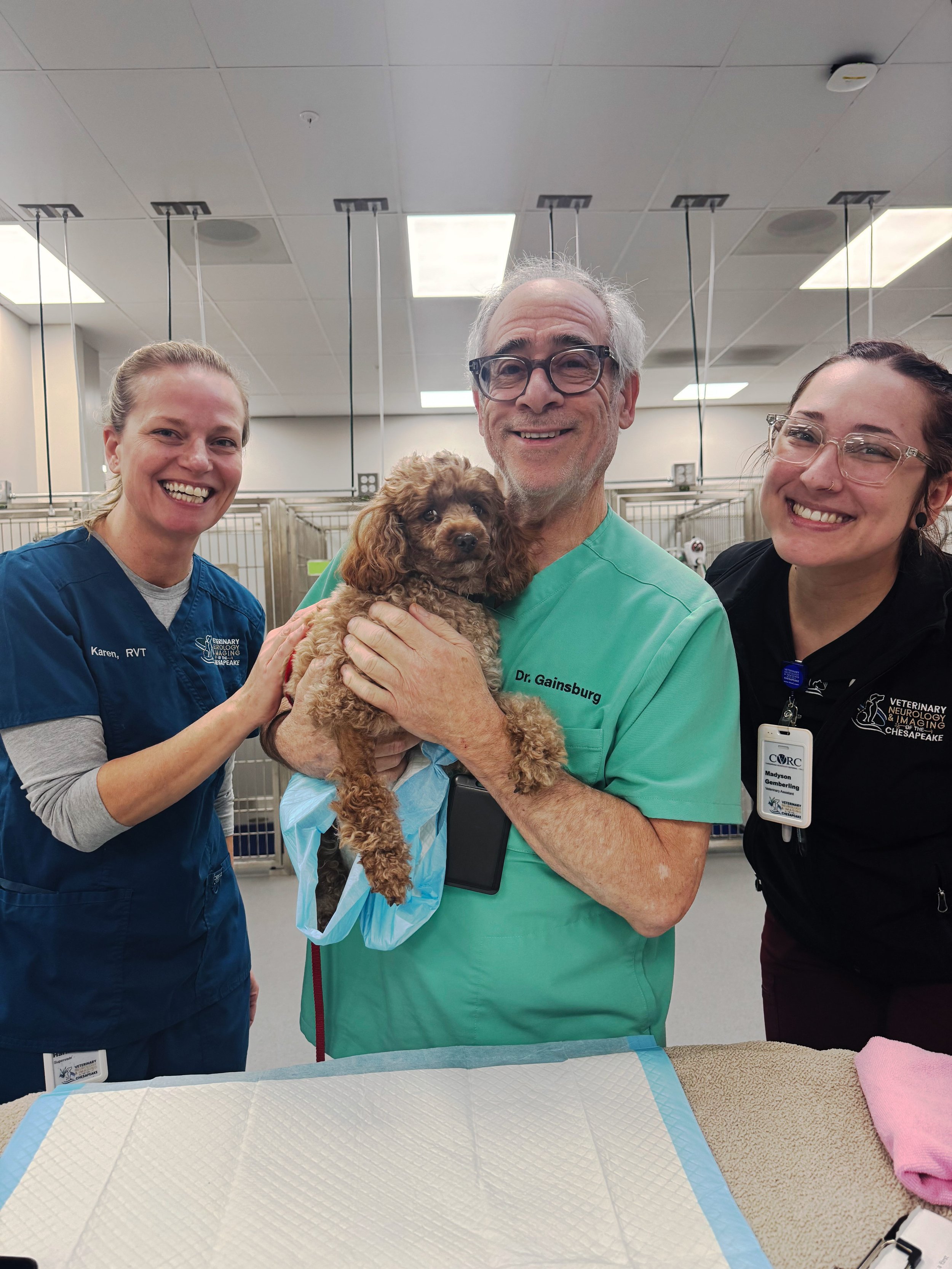 Holly and her care team