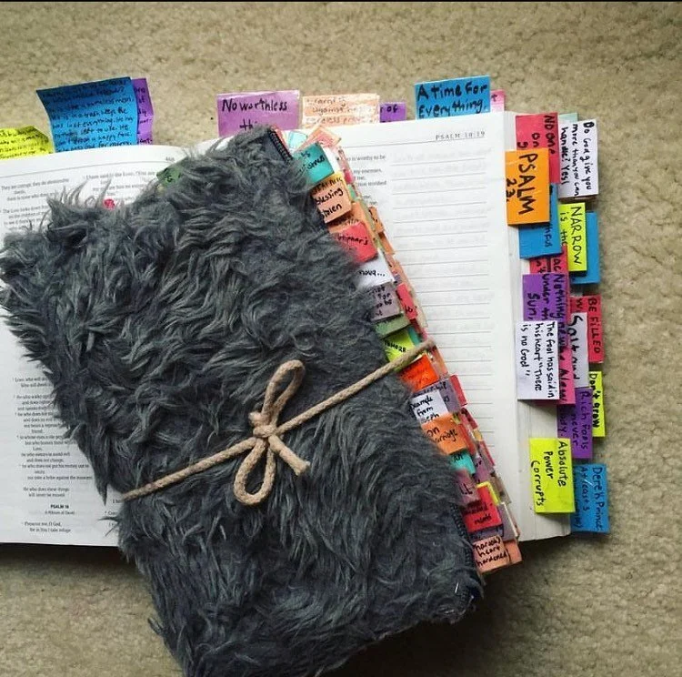 QUICK STORY BEHIND MY BIBLE COVER: This would be considered part two of my Bible stories. First was the tabs and here is the cover. I remember looking at my old, ripped up, blue cover Bible and thinking, &ldquo;I know the word of God is powerful on i