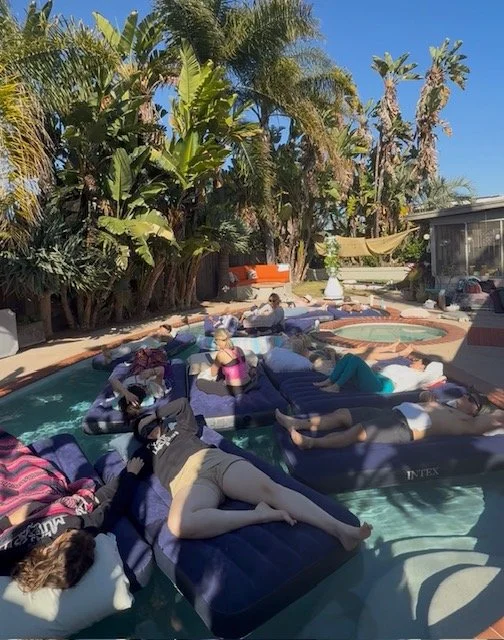 COSMIC WAVES: New Moon Cacao Circle + Floating Gong Bath Experience