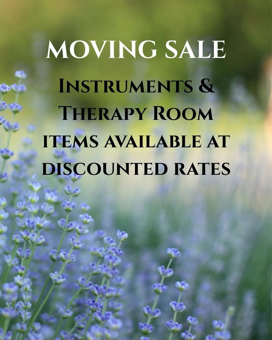 I&rsquo;m parting with some of my beloved and / or overstock instrument and therapy room items before I head off to Arizona in two weeks! 🦋

Reach out with any questions or if you&rsquo;d like videos of any of the items. 

RAV VAST G Pygmy scale han